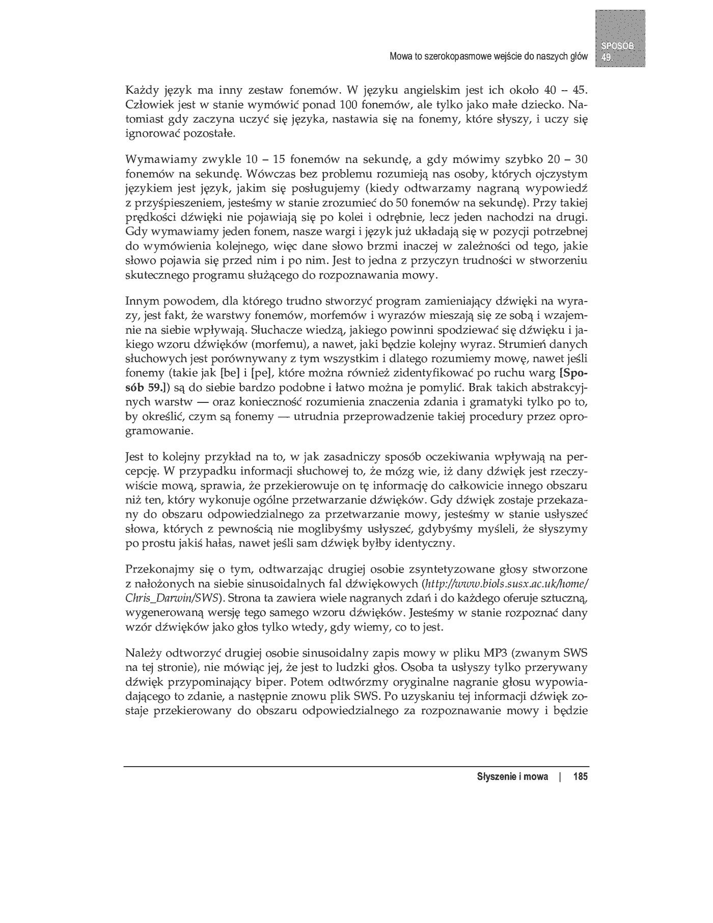 Fragment „100 sposobów na zgłębienie tajemnic umysłu” — strona 20 z 32