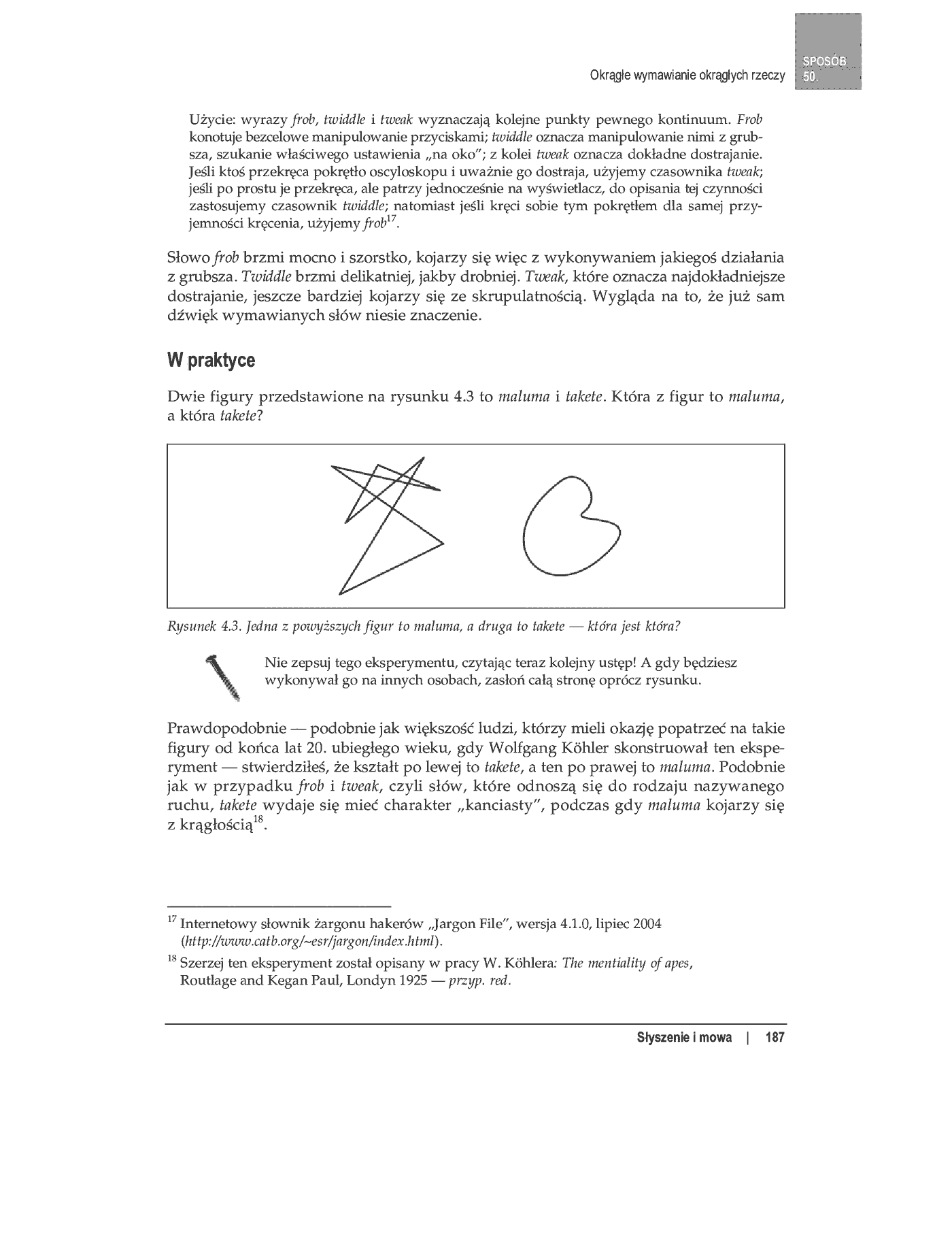 Fragment „100 sposobów na zgłębienie tajemnic umysłu” — strona 22 z 32
