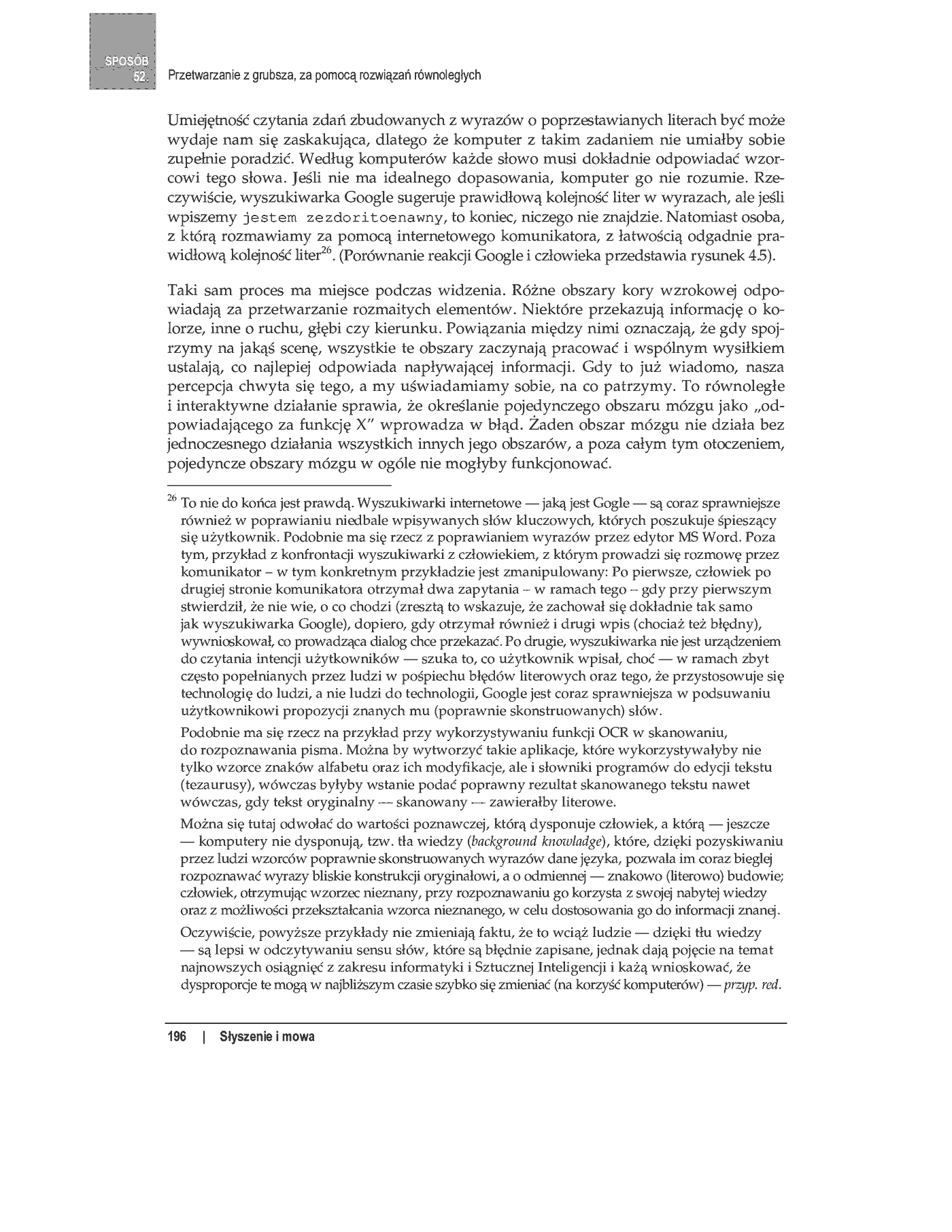 Fragment „100 sposobów na zgłębienie tajemnic umysłu” — strona 31 z 32