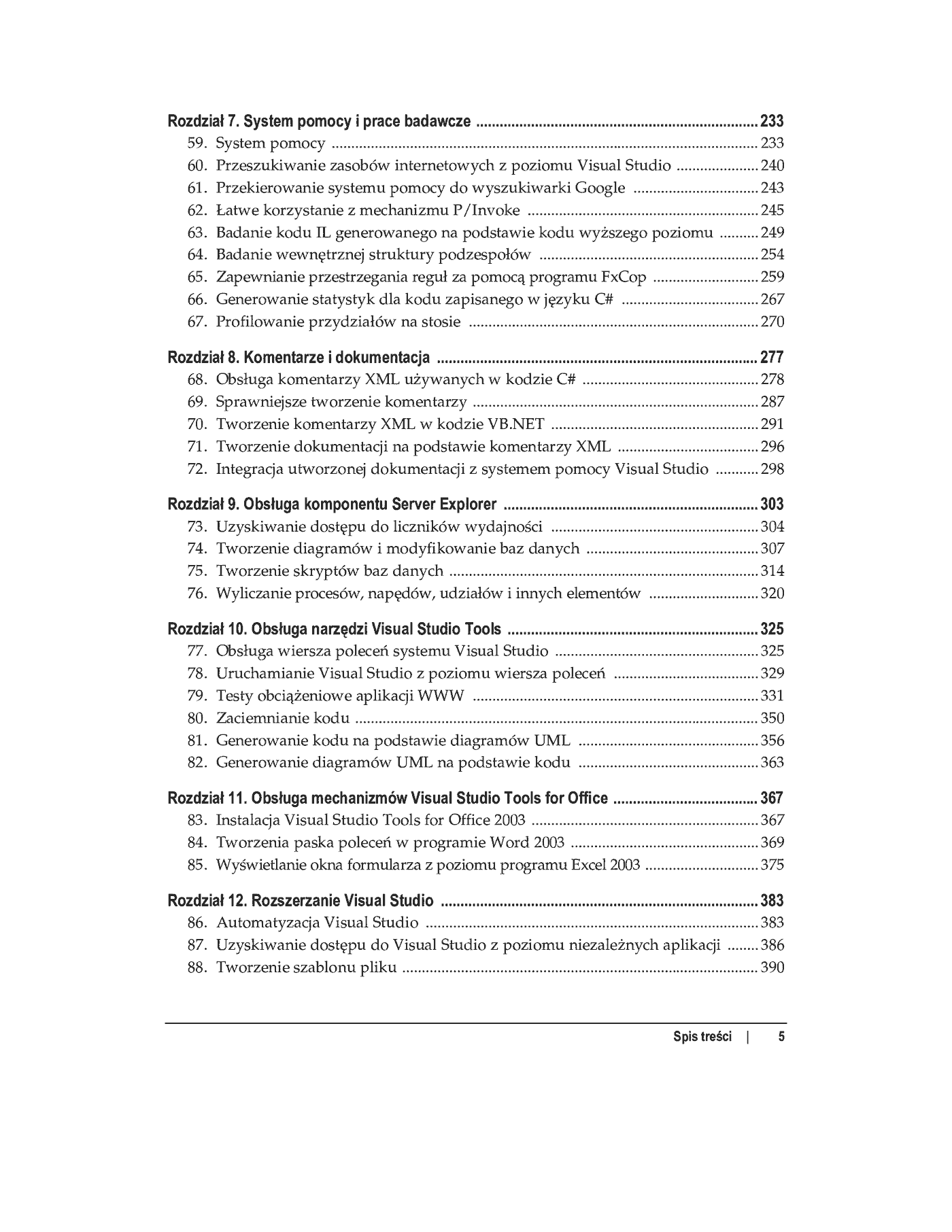 Fragment „100 sposobów na Visual Studio” — strona 4 z 46