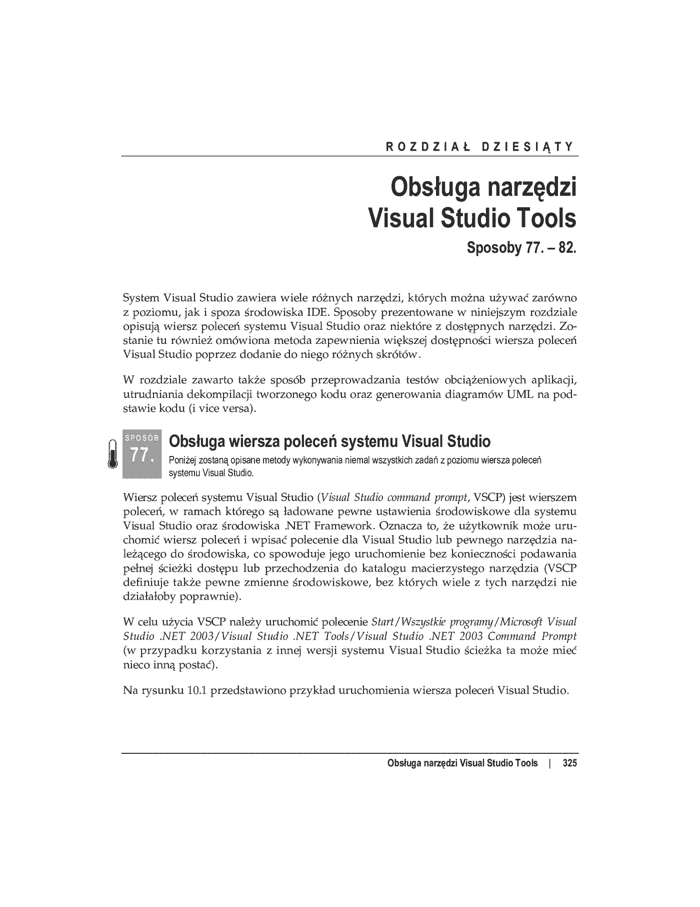 Fragment „100 sposobów na Visual Studio” — strona 6 z 46