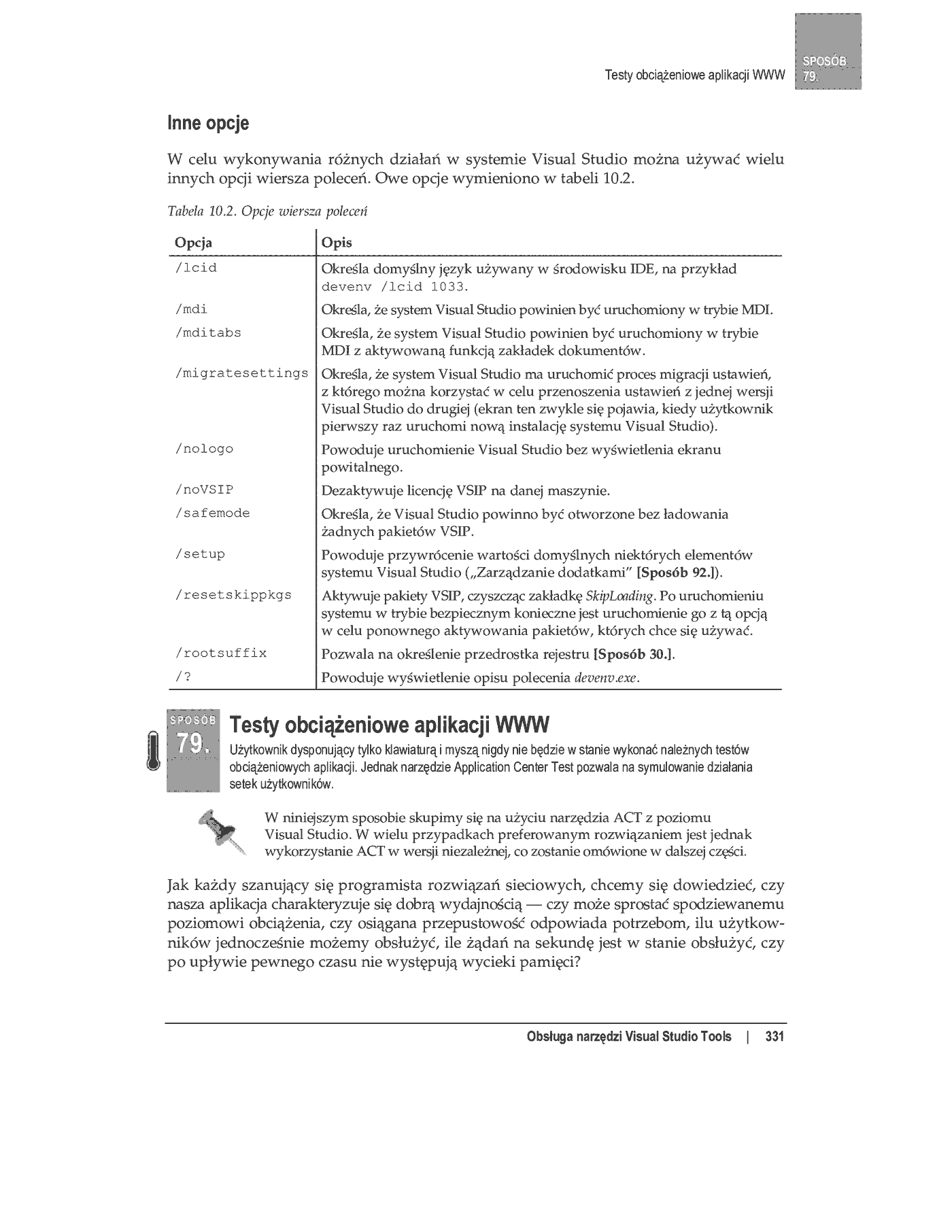 Fragment „100 sposobów na Visual Studio” — strona 12 z 46