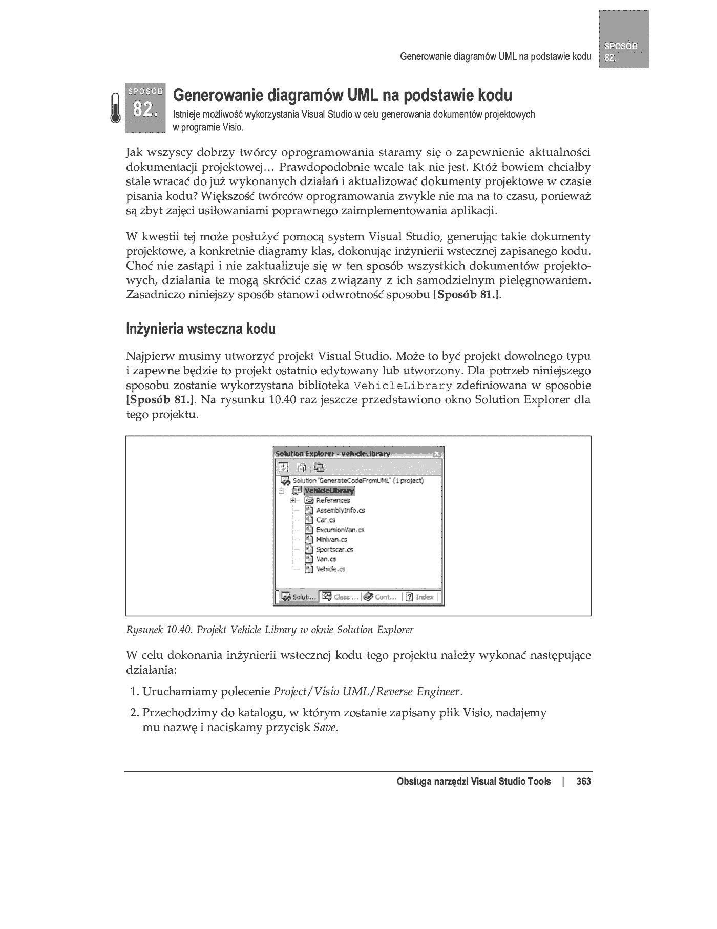 Fragment „100 sposobów na Visual Studio” — strona 44 z 46