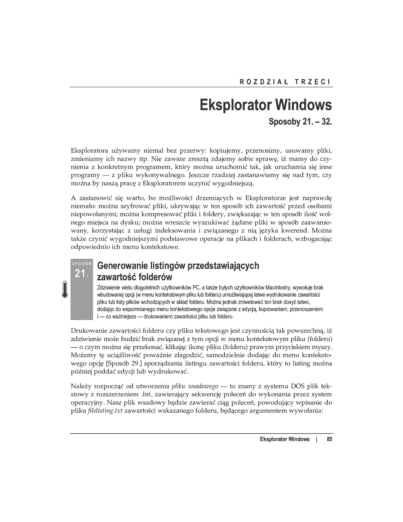 Fragment „100 sposobów na Windows XP PL” — strona 6 z 49