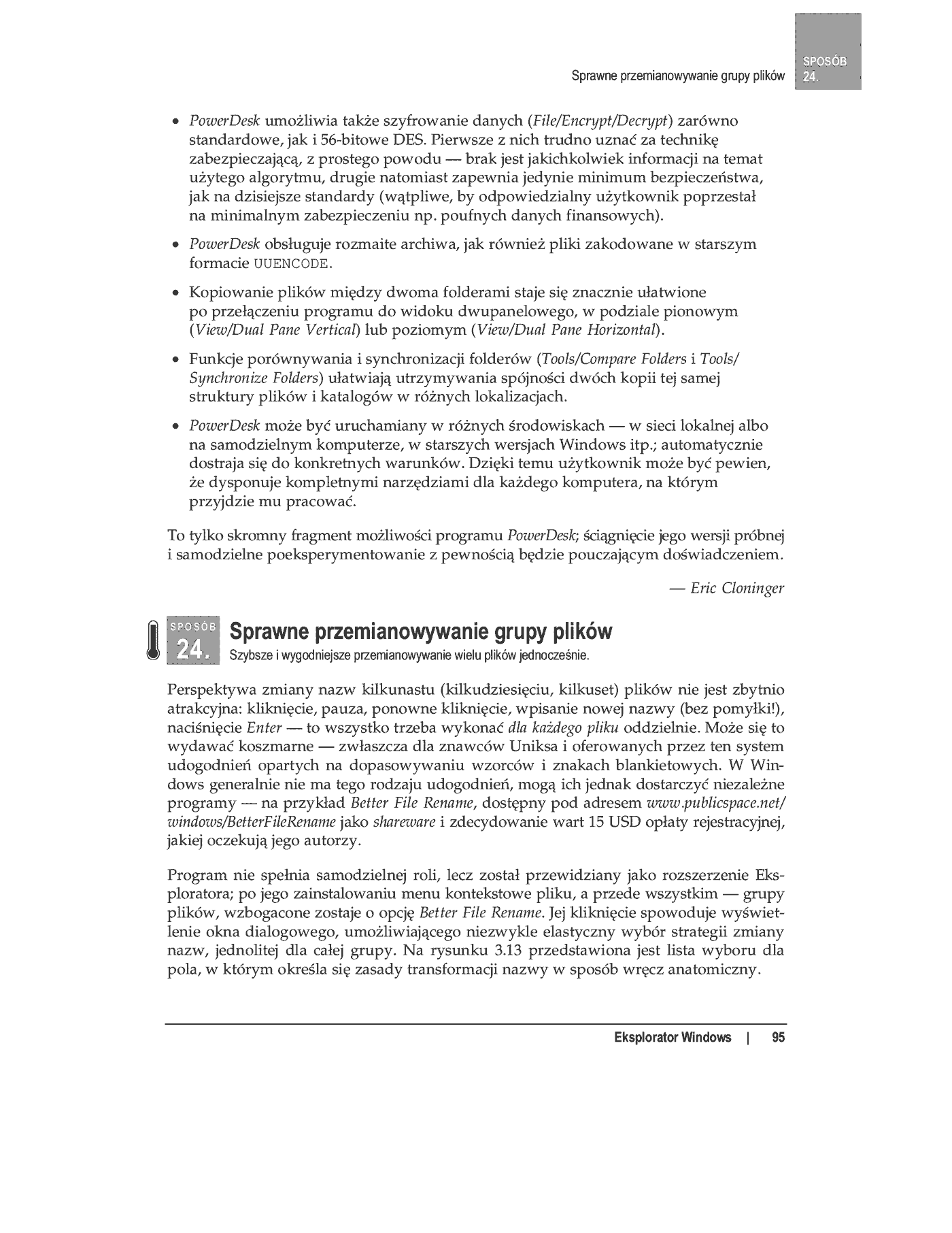 Fragment „100 sposobów na Windows XP PL” — strona 16 z 49