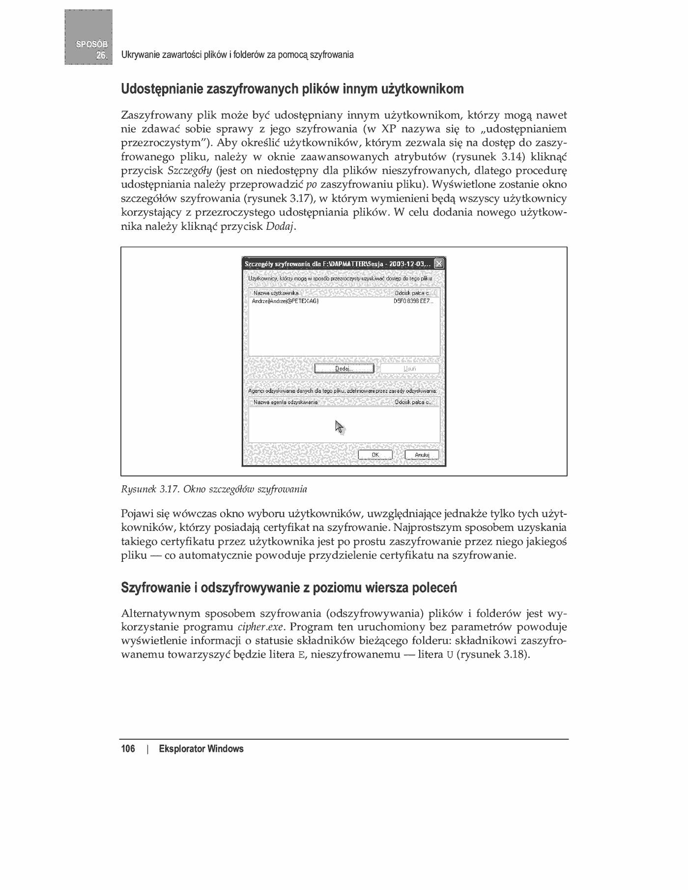 Fragment „100 sposobów na Windows XP PL” — strona 27 z 49