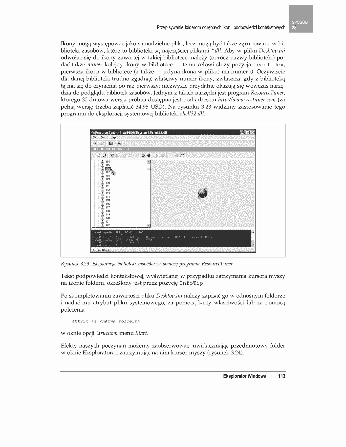 Fragment „100 sposobów na Windows XP PL” — strona 34 z 49