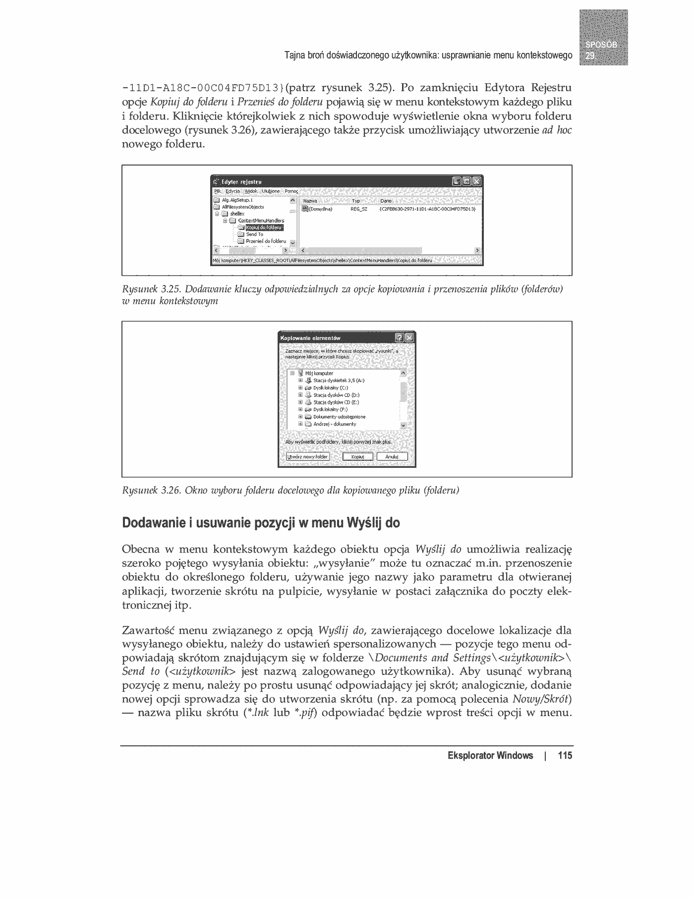 Fragment „100 sposobów na Windows XP PL” — strona 36 z 49