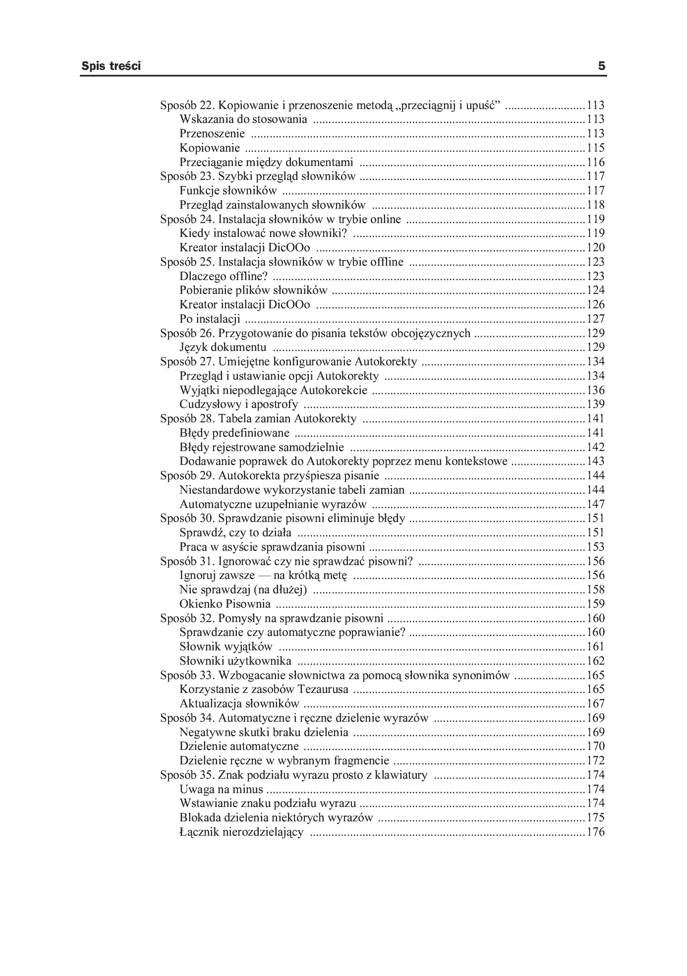Fragment „122 sposoby na OpenOffice.ux.pl 2.0” — strona 4 z 36