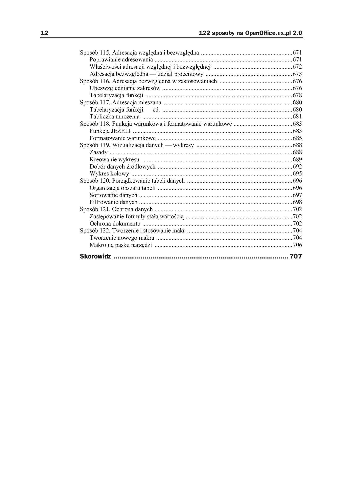 Fragment „122 sposoby na OpenOffice.ux.pl 2.0” — strona 11 z 36