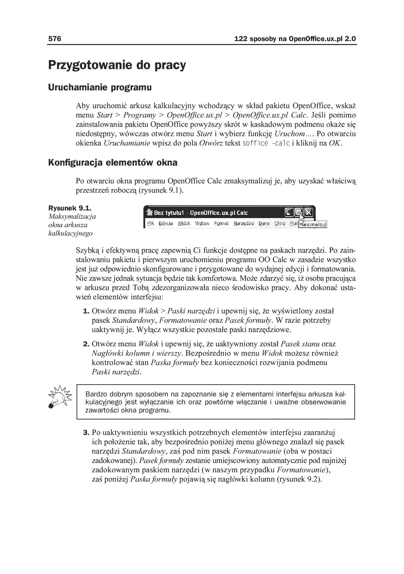 Fragment „122 sposoby na OpenOffice.ux.pl 2.0” — strona 13 z 36