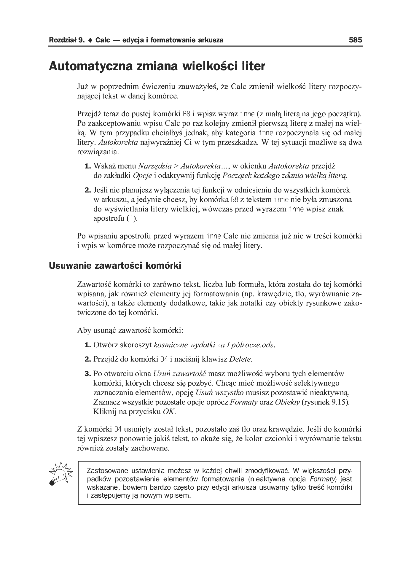 Fragment „122 sposoby na OpenOffice.ux.pl 2.0” — strona 22 z 36