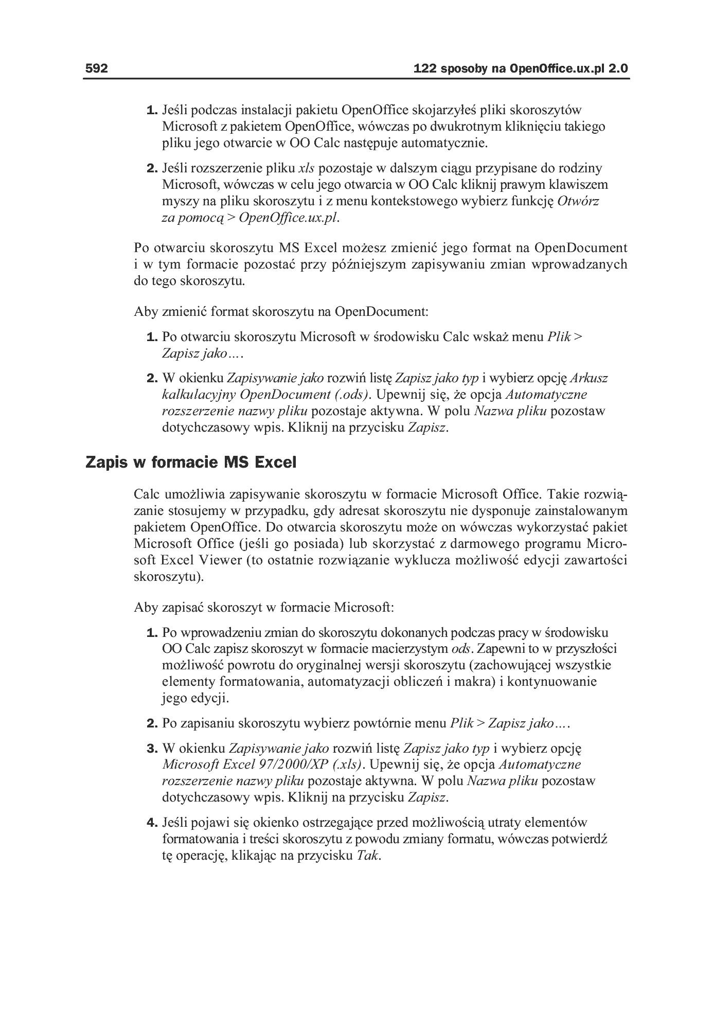 Fragment „122 sposoby na OpenOffice.ux.pl 2.0” — strona 29 z 36