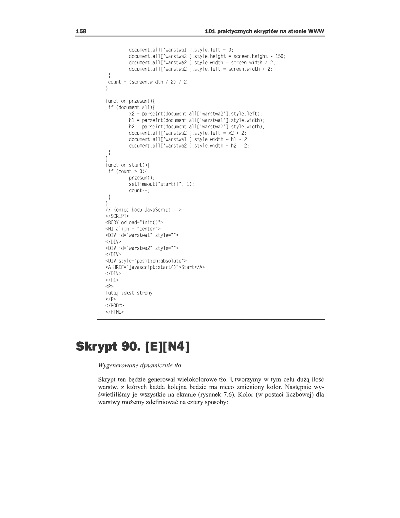 Fragment „101 praktycznych skryptów na stronę WWW” — strona 16 z 42