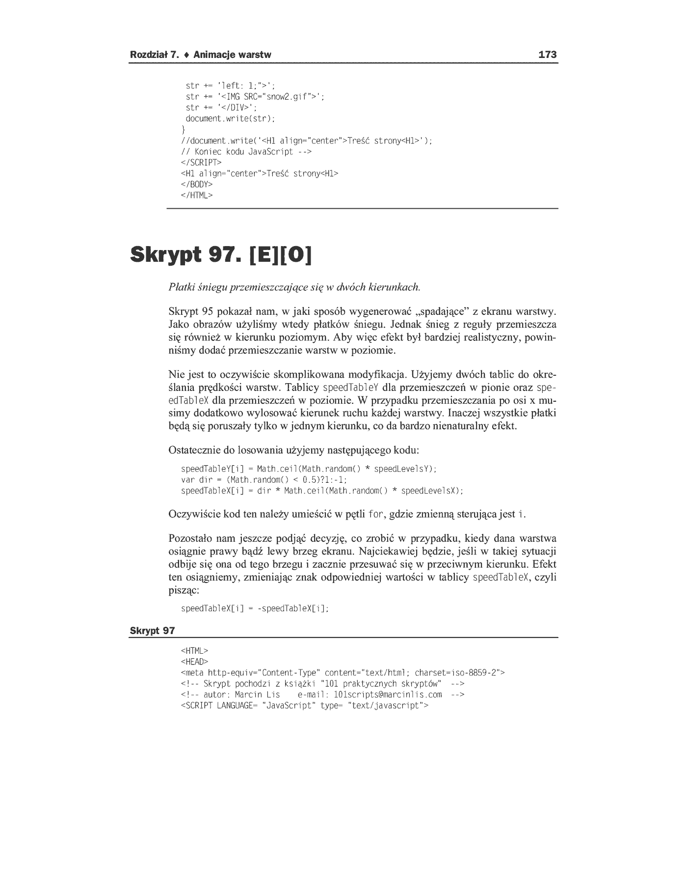 Fragment „101 praktycznych skryptów na stronę WWW” — strona 31 z 42