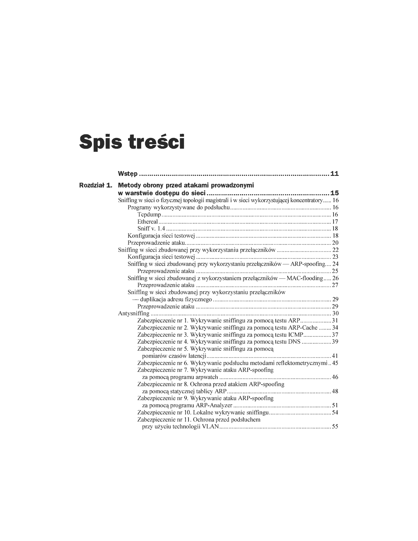 Fragment „101 zabezpieczeń przed atakami w sieci komputerowej” — strona 2 z 18