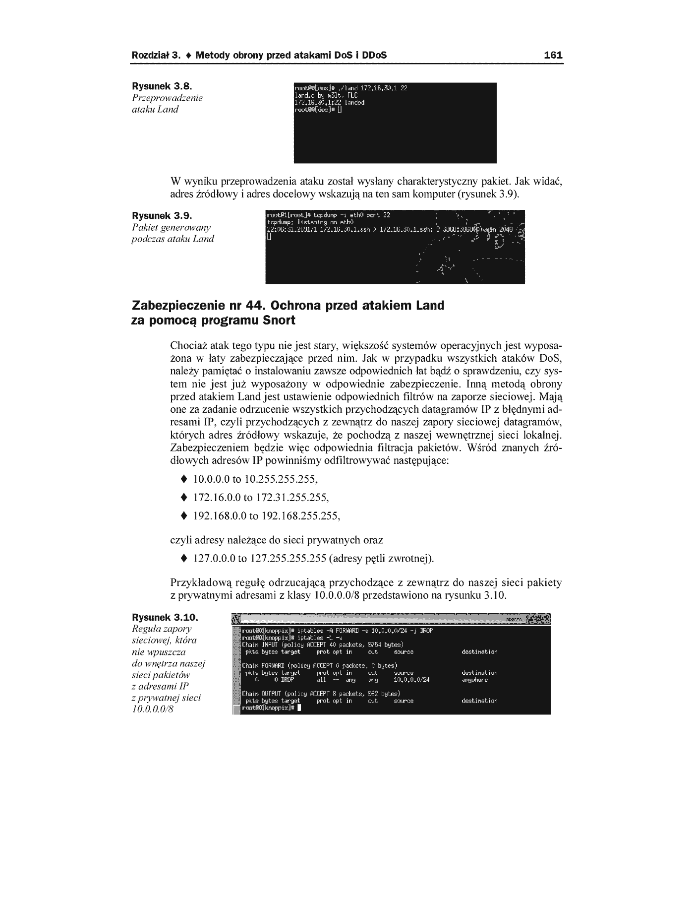 Fragment „101 zabezpieczeń przed atakami w sieci komputerowej” — strona 15 z 18