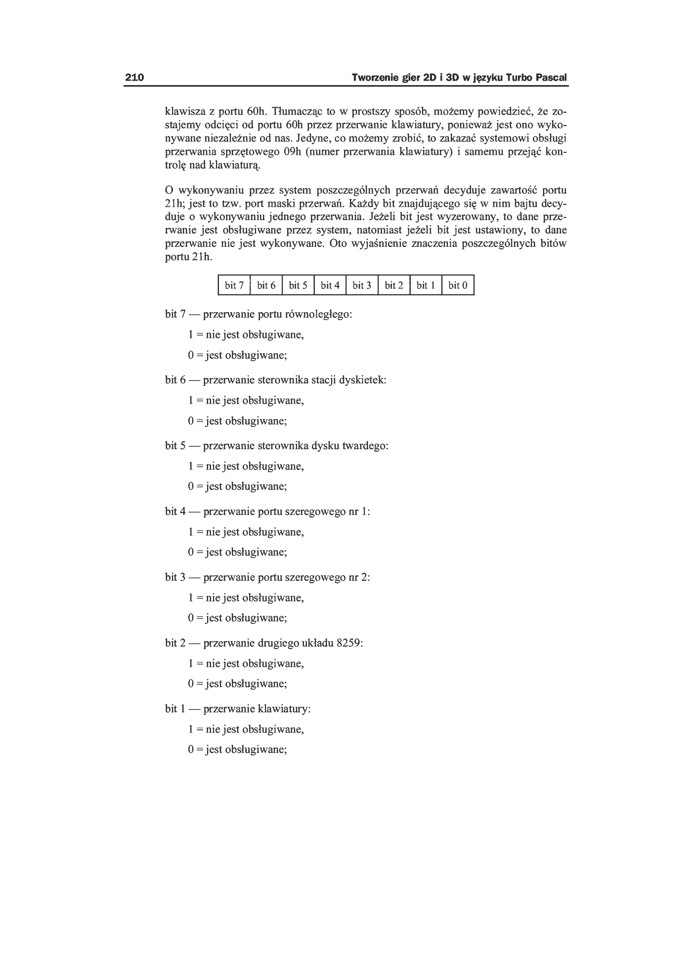 Fragment „Tworzenie gier 2D i 3D w języku Turbo Pascal” — strona 8 z 21