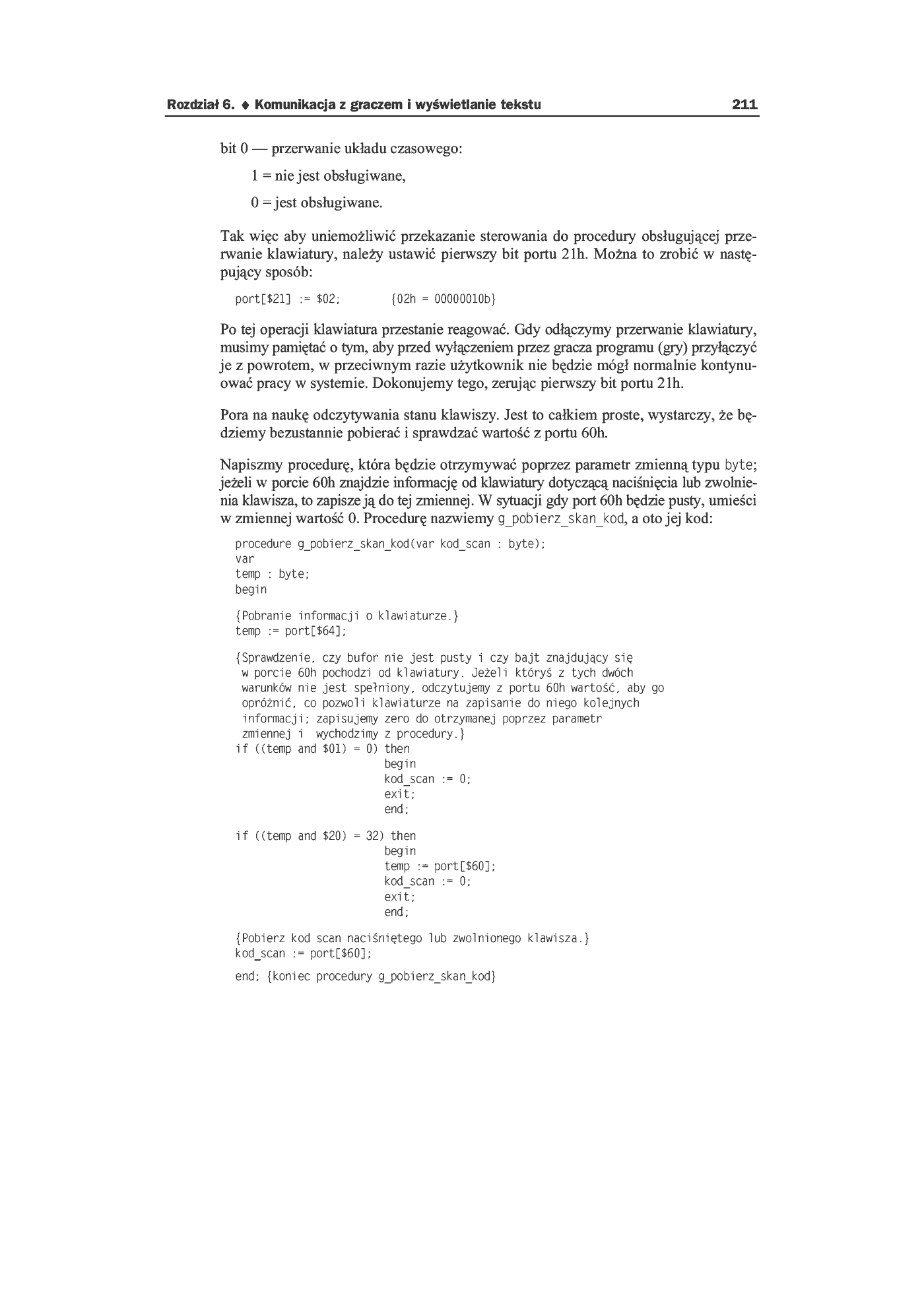 Fragment „Tworzenie gier 2D i 3D w języku Turbo Pascal” — strona 9 z 21