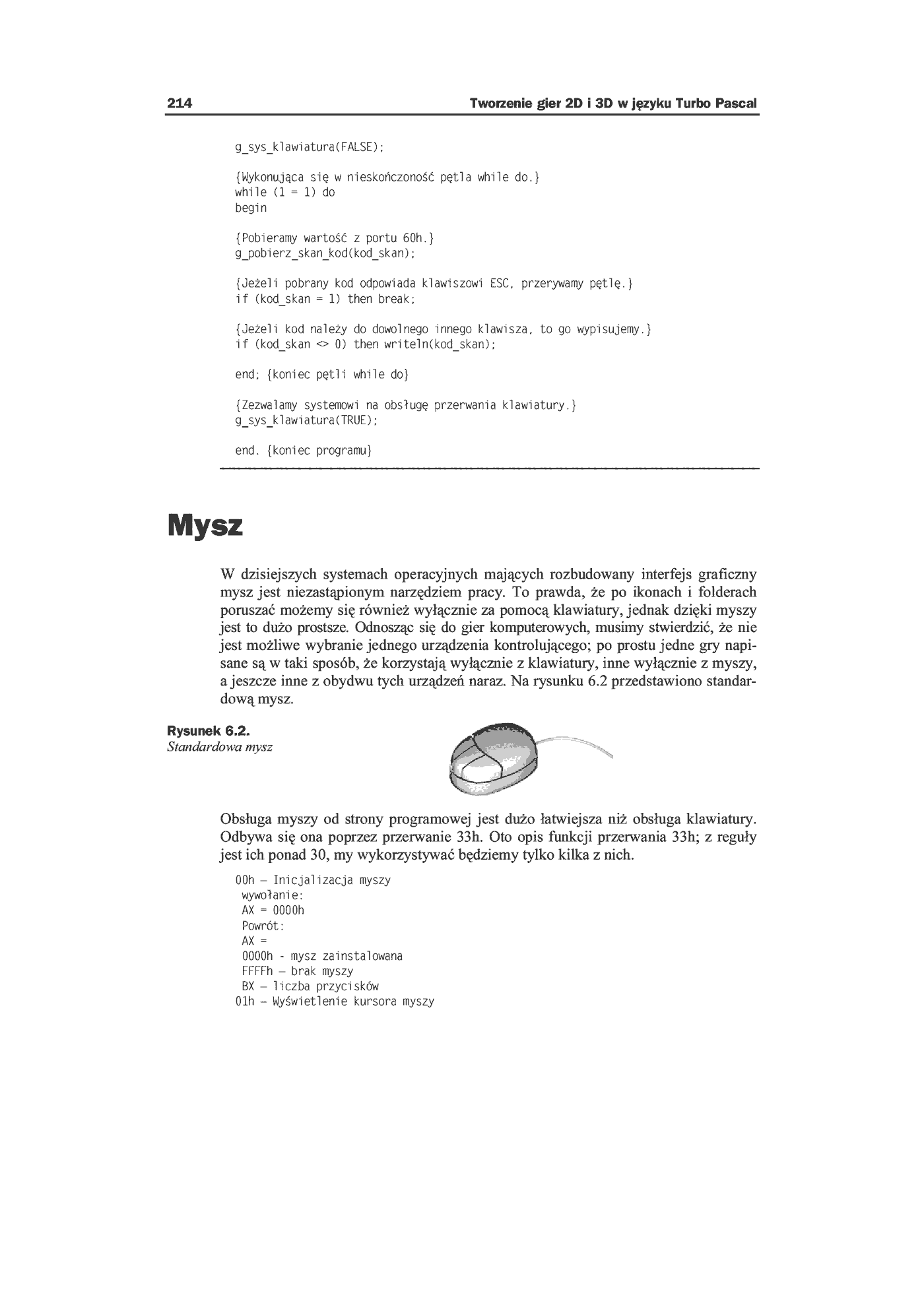 Fragment „Tworzenie gier 2D i 3D w języku Turbo Pascal” — strona 12 z 21