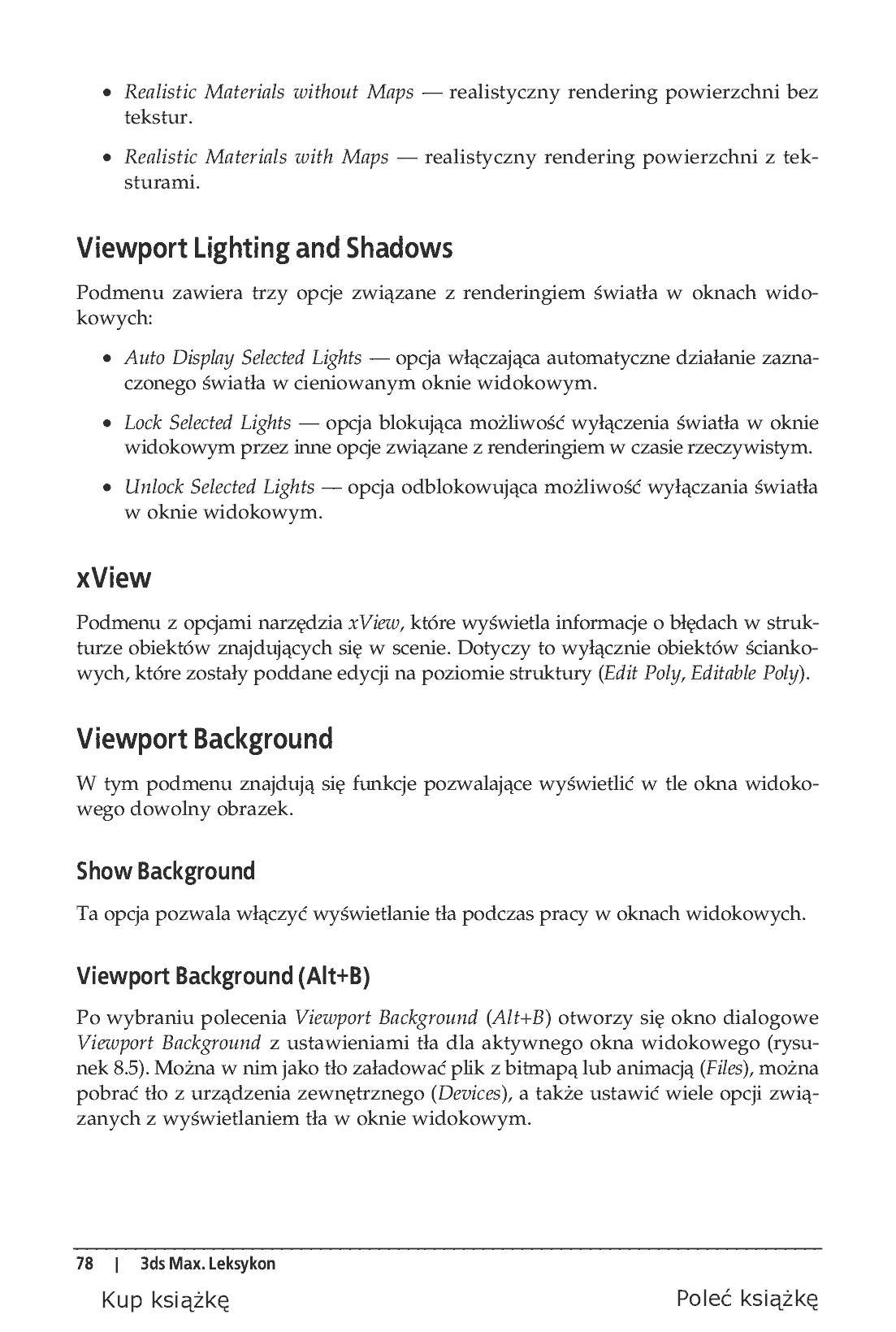 Fragment „3ds Max. Leksykon” — strona 13 z 27