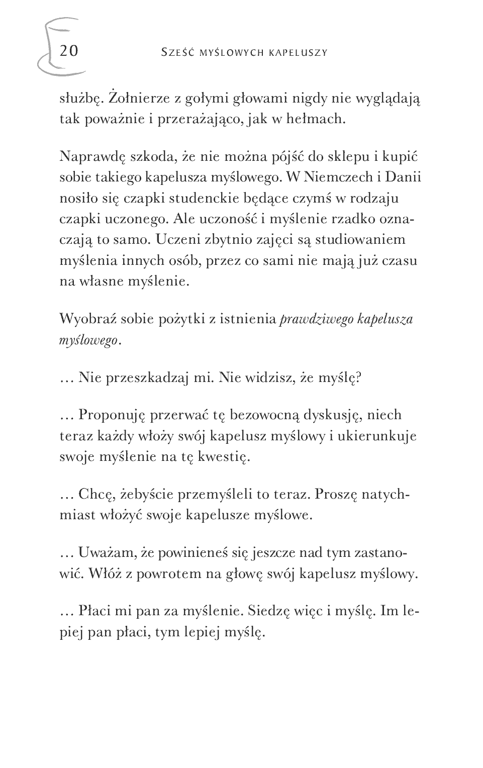 Fragment „Sześć myślowych kapeluszy” — strona 7 z 14
