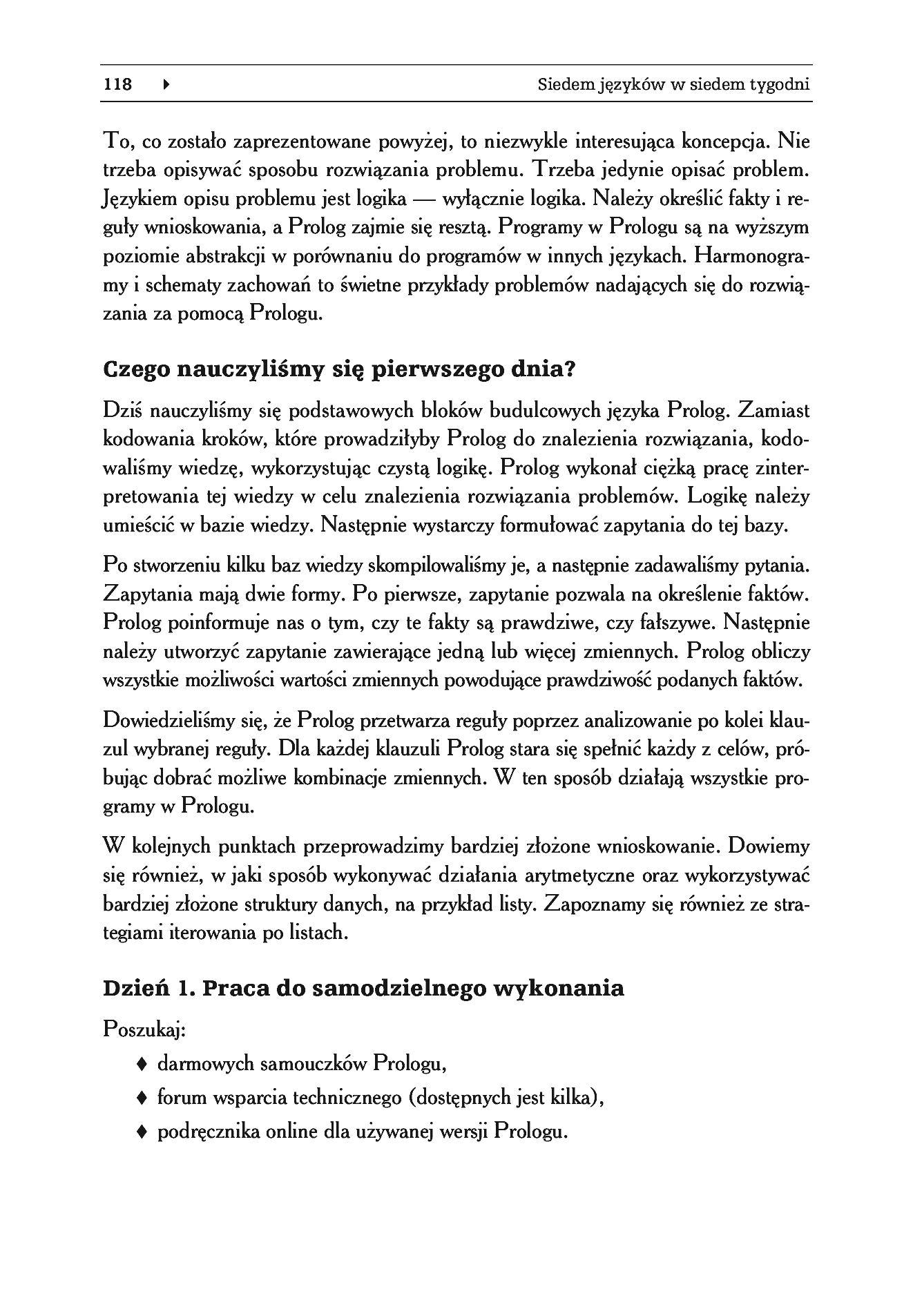 Fragment „Siedem języków w siedem tygodni. Praktyczny przewodnik nauki języków programowania” — strona 20 z 57