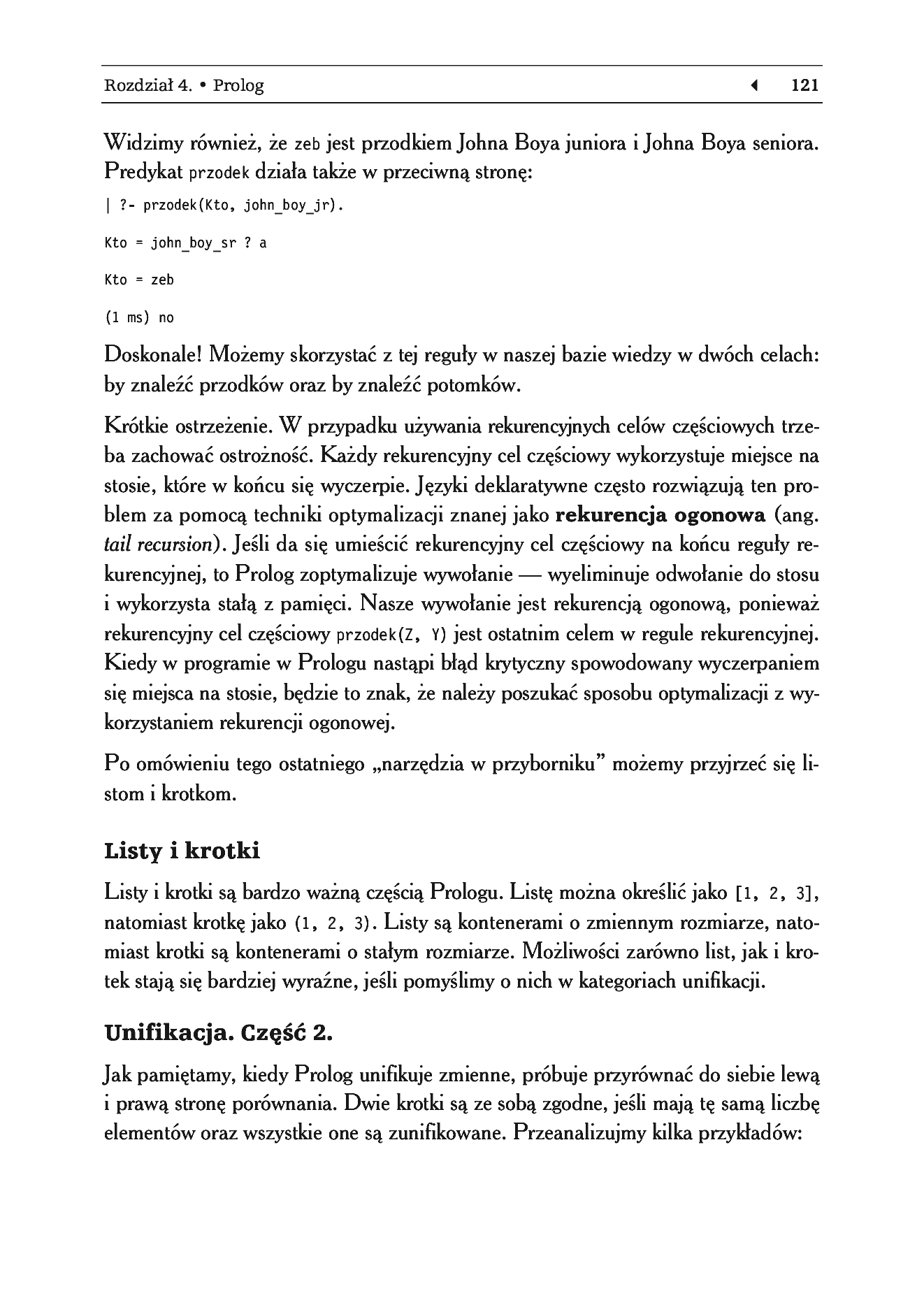 Fragment „Siedem języków w siedem tygodni. Praktyczny przewodnik nauki języków programowania” — strona 23 z 57