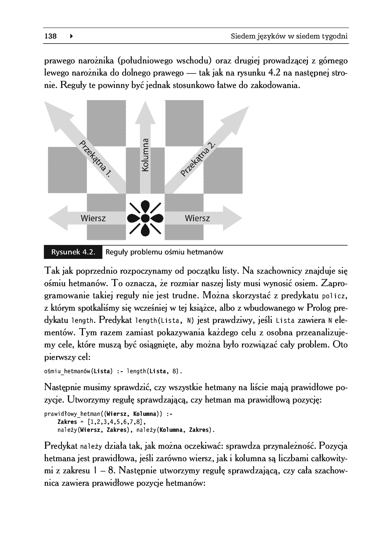 Fragment „Siedem języków w siedem tygodni. Praktyczny przewodnik nauki języków programowania” — strona 40 z 57