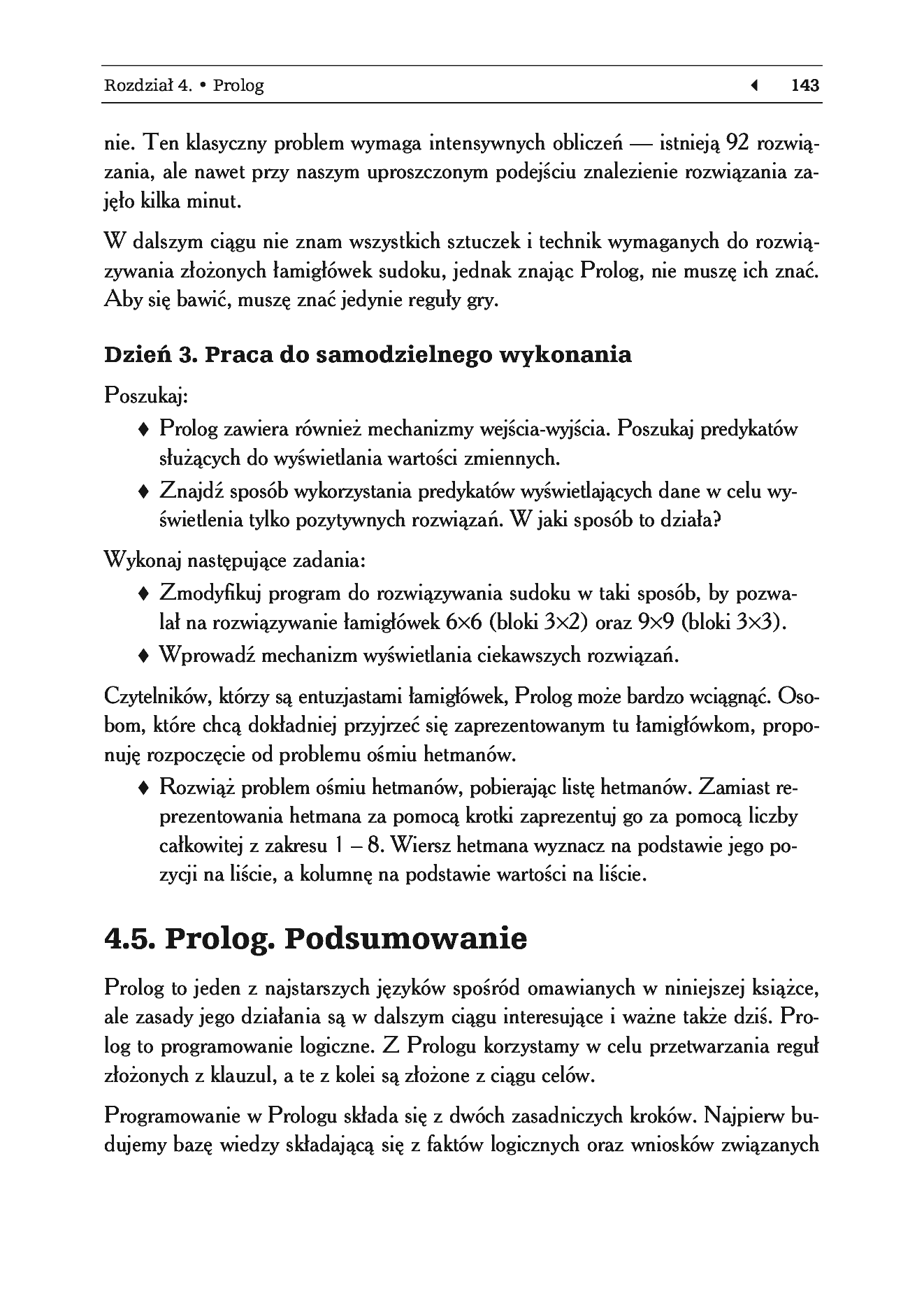 Fragment „Siedem języków w siedem tygodni. Praktyczny przewodnik nauki języków programowania” — strona 45 z 57