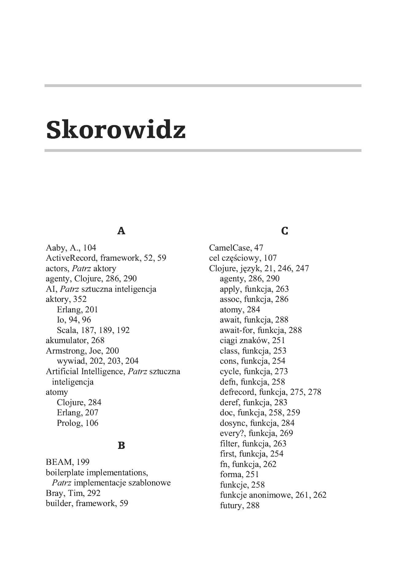 Fragment „Siedem języków w siedem tygodni. Praktyczny przewodnik nauki języków programowania” — strona 49 z 57