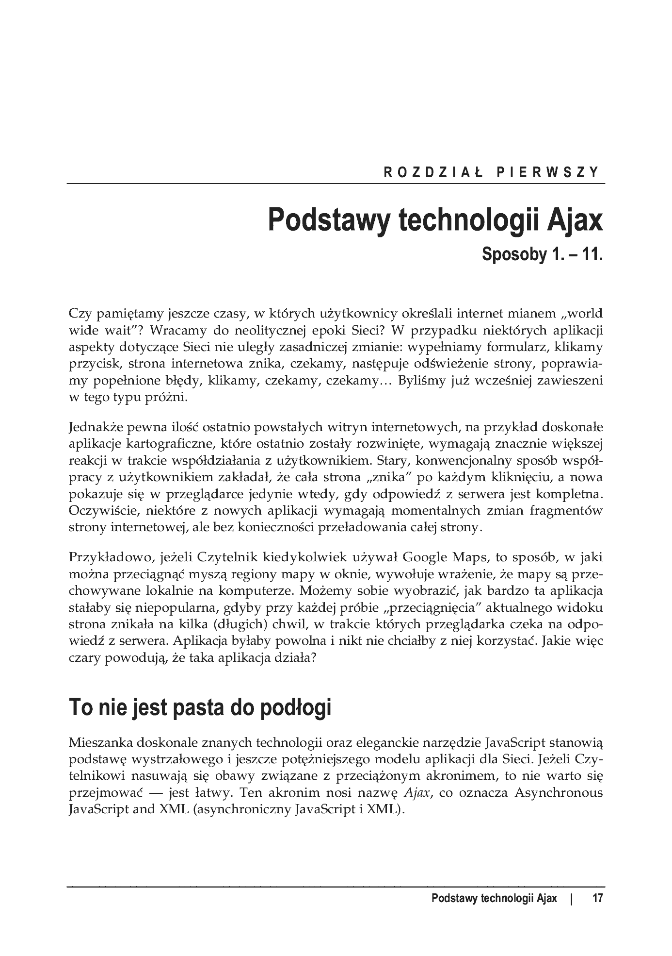 Fragment „80 sposobów na Ajax” — strona 6 z 59