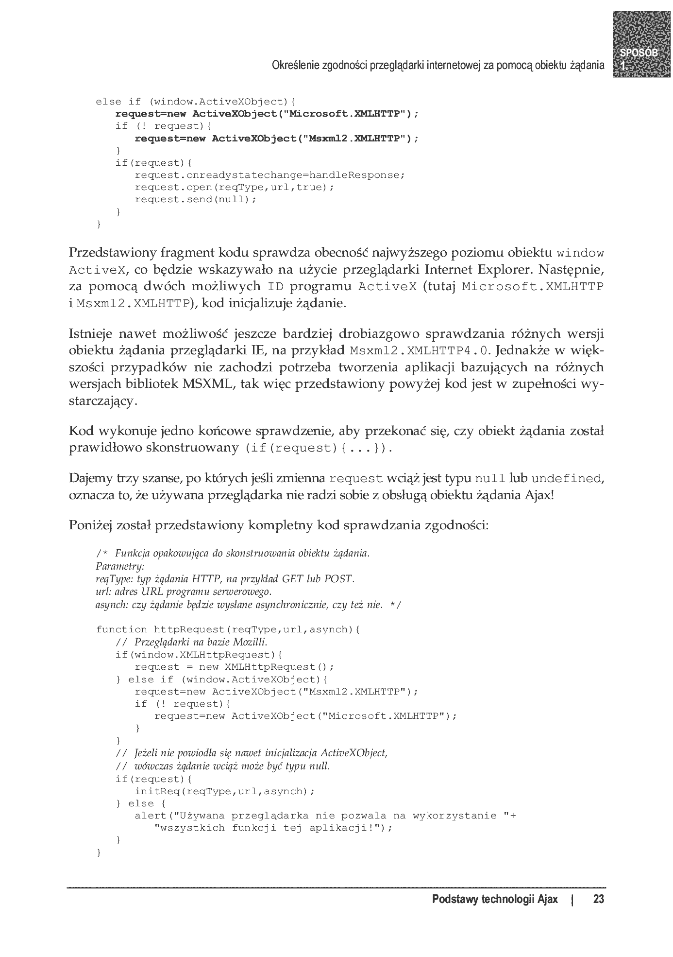 Fragment „80 sposobów na Ajax” — strona 12 z 59