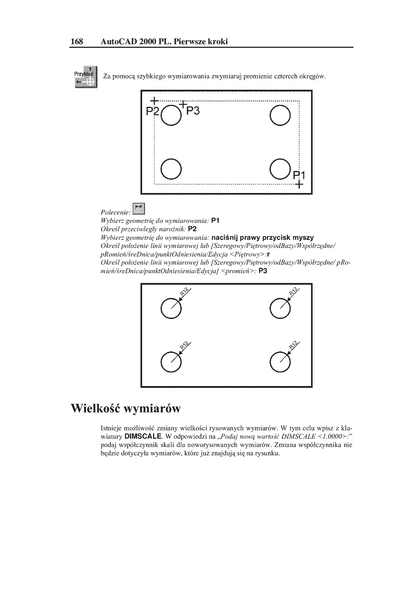 Fragment „AutoCAD 2000 PL. Pierwsze kroki” — strona 12 z 12