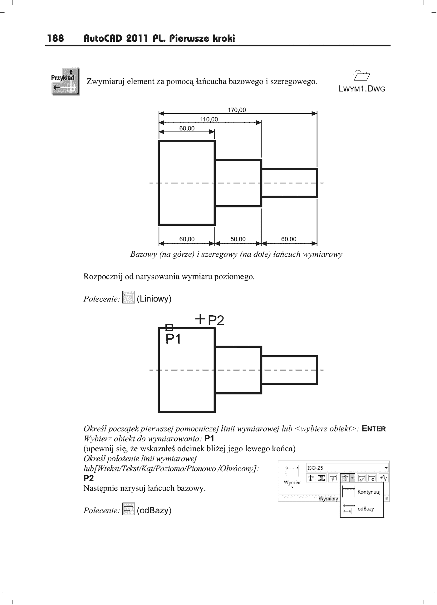 Fragment „AutoCAD 2011 PL. Pierwsze kroki” — strona 10 z 19