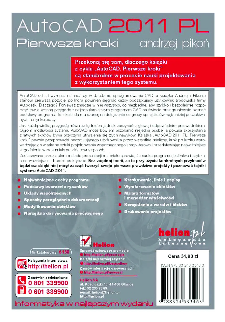 Fragment „AutoCAD 2011 PL. Pierwsze kroki” — strona 19 z 19