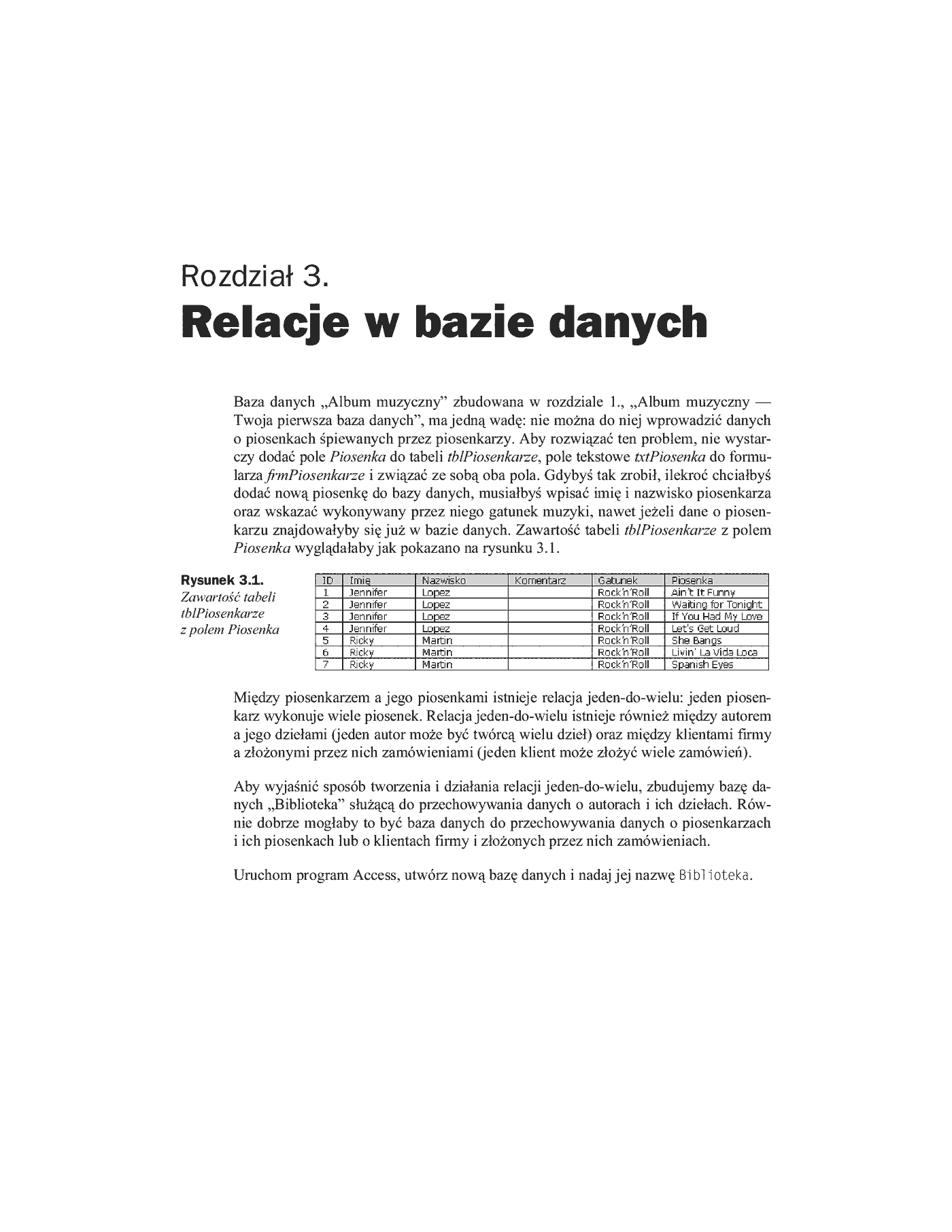 Fragment „Access 2002. Tworzenie baz danych” — strona 9 z 19