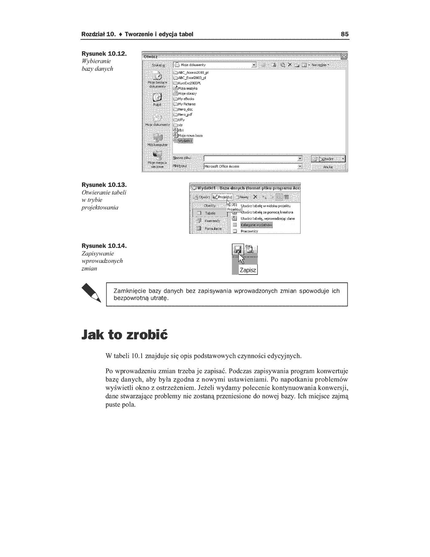 Fragment „ABC Access 2003 PL” — strona 11 z 12