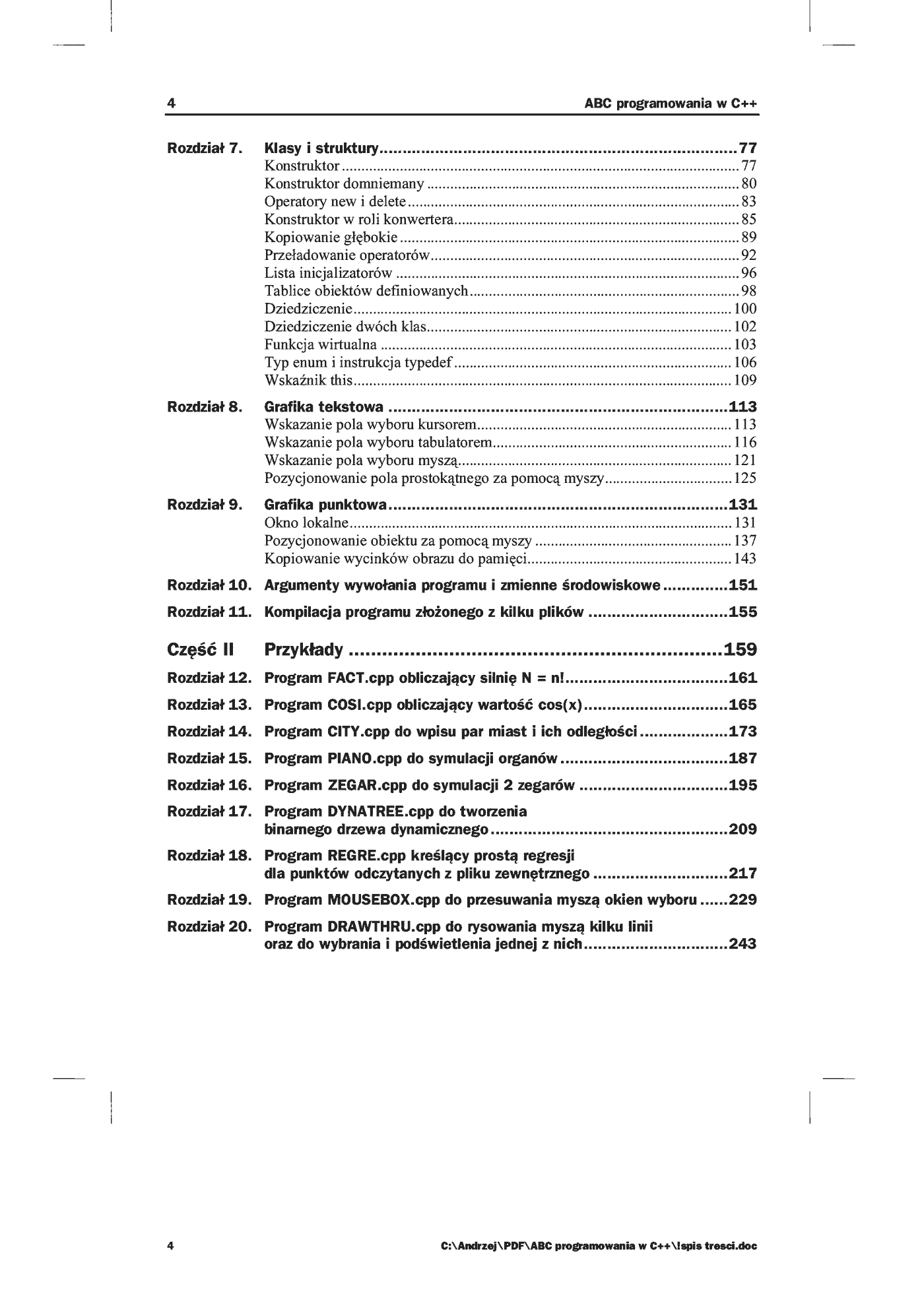 Fragment „ABC programowania w C++” — strona 3 z 23