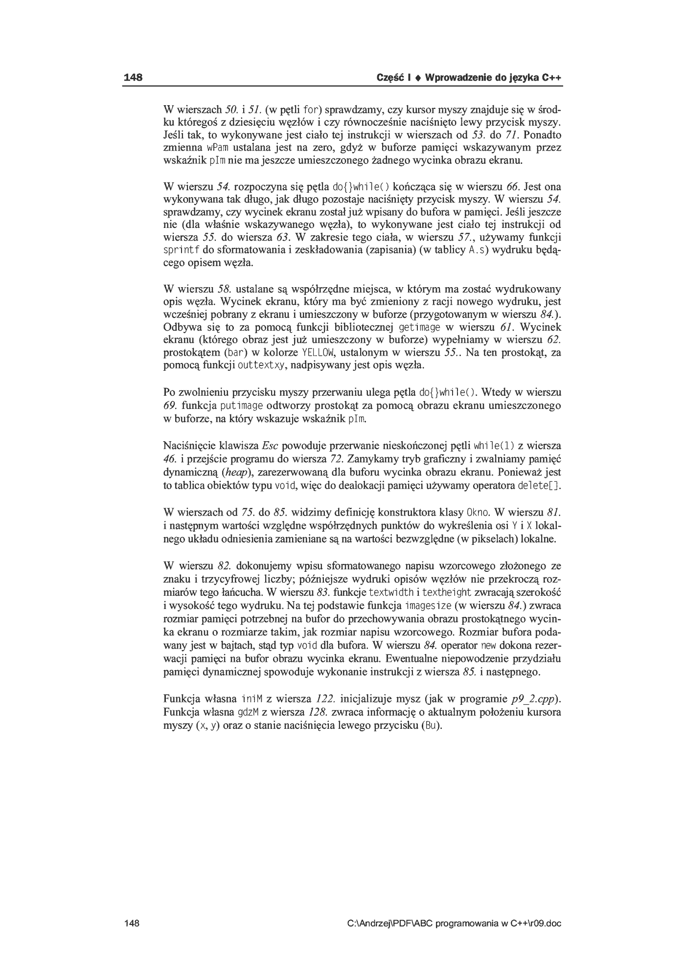 Fragment „ABC programowania w C++” — strona 22 z 23