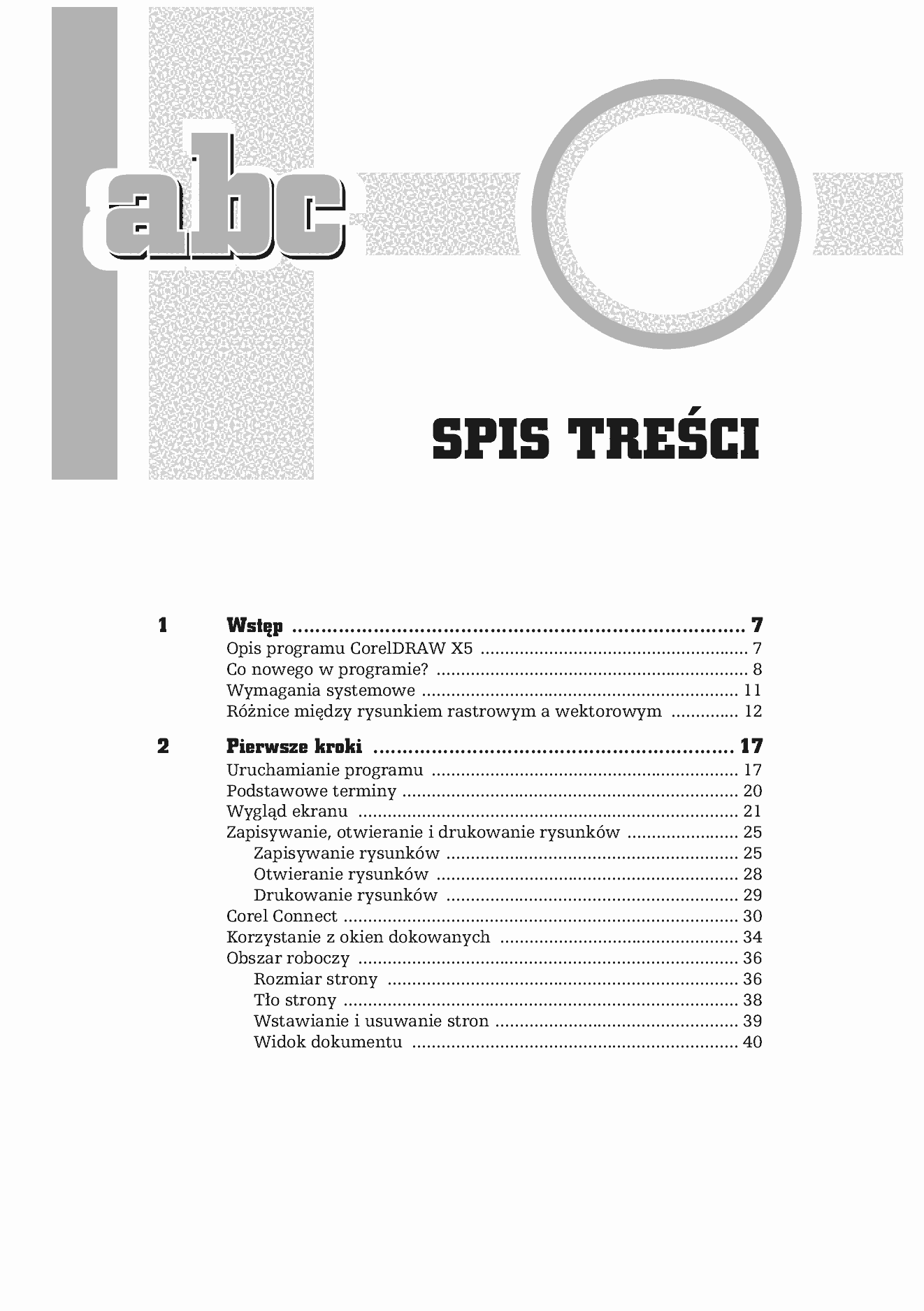 Fragment „ABC CorelDRAW X5 PL” — strona 3 z 24