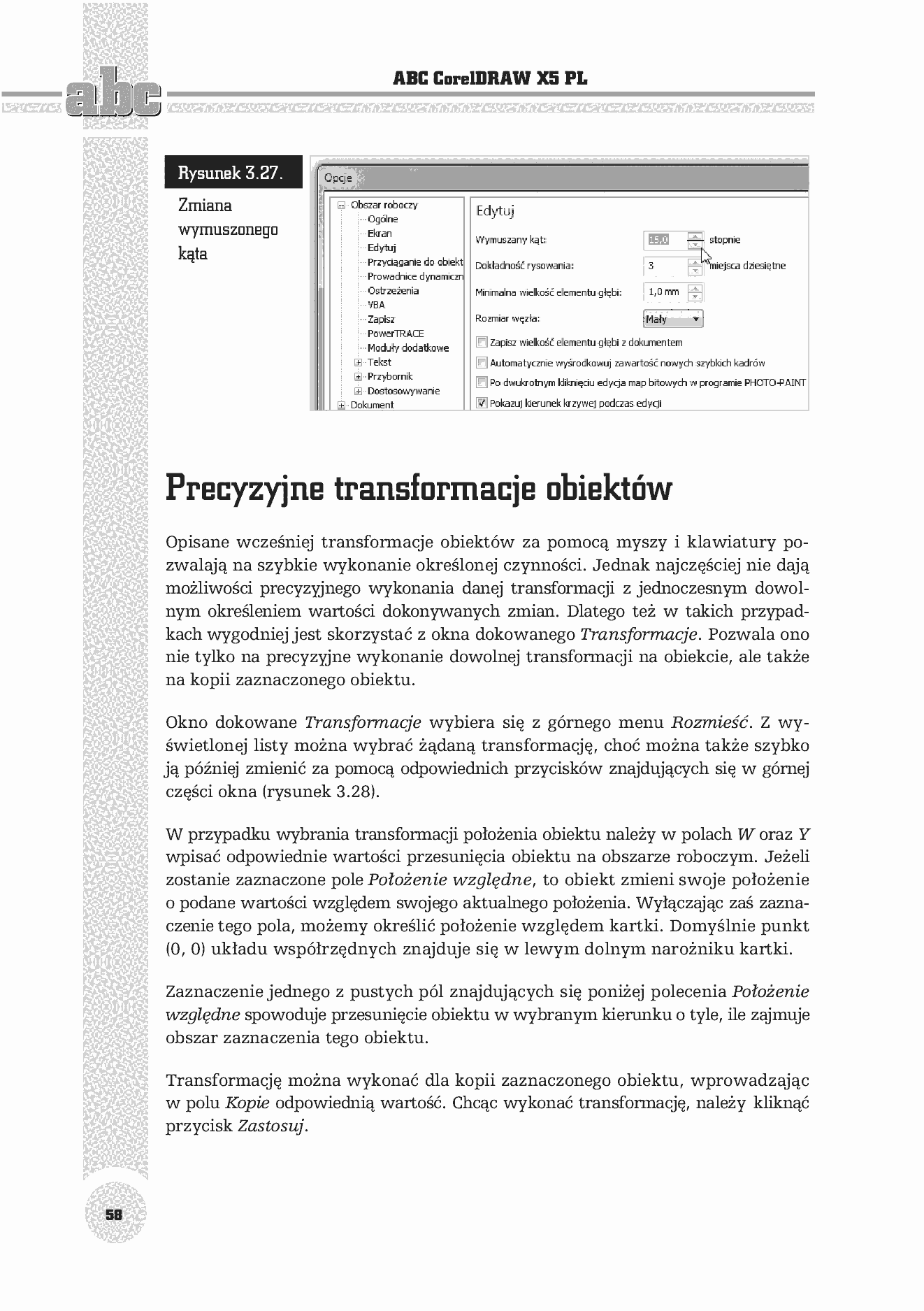 Fragment „ABC CorelDRAW X5 PL” — strona 22 z 24