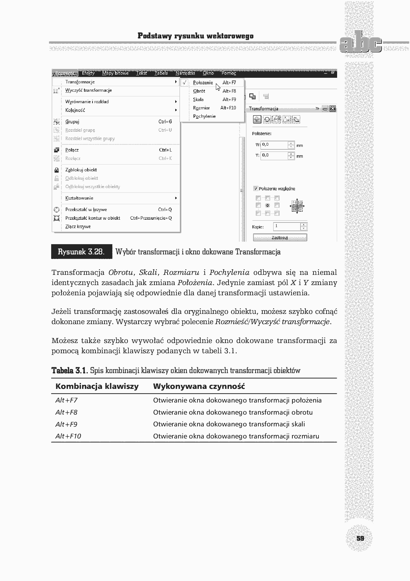 Fragment „ABC CorelDRAW X5 PL” — strona 23 z 24