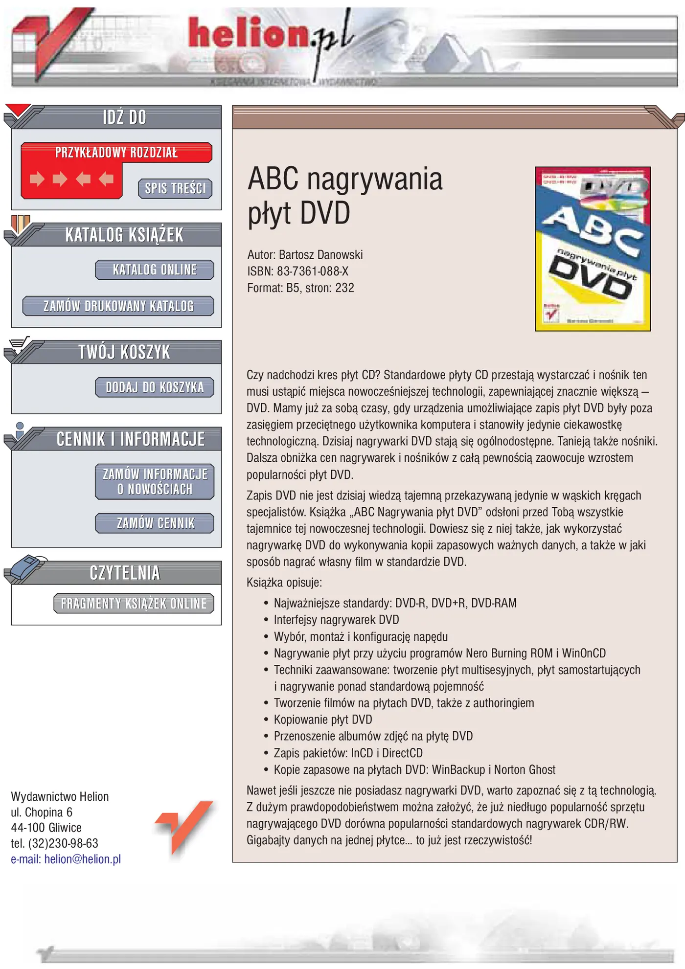 Fragment „ABC nagrywania płyt DVD” — strona 1 z 16