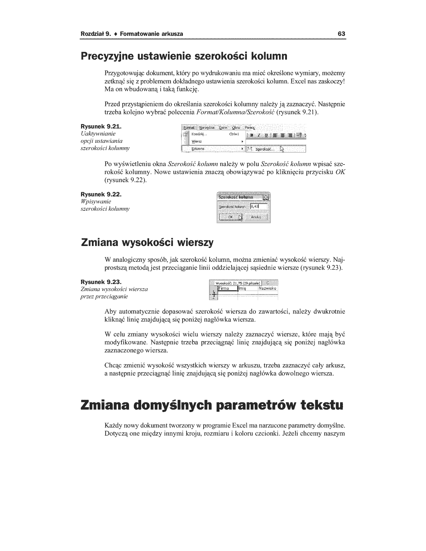 Fragment „ABC Excel 2003 PL” — strona 11 z 12