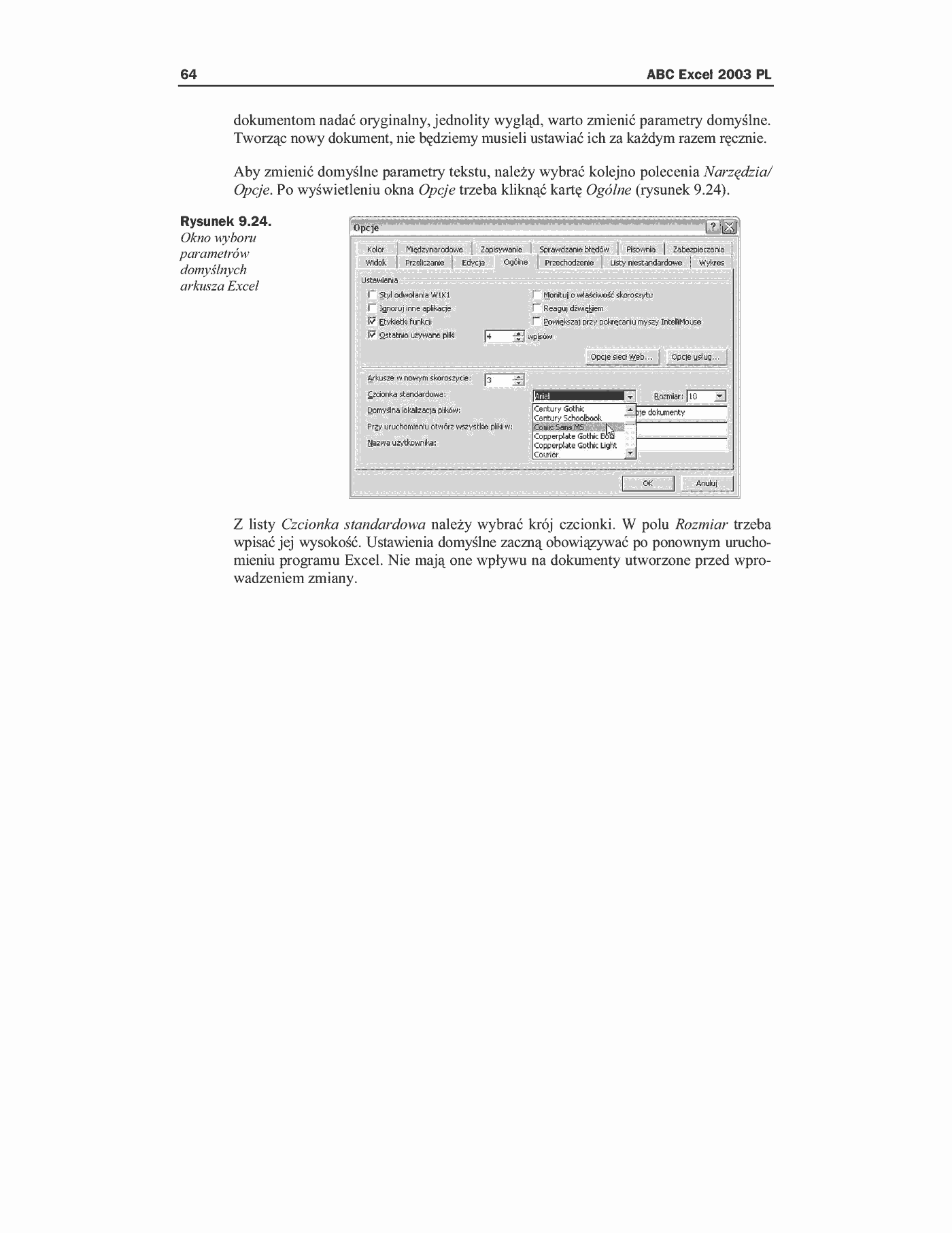 Fragment „ABC Excel 2003 PL” — strona 12 z 12
