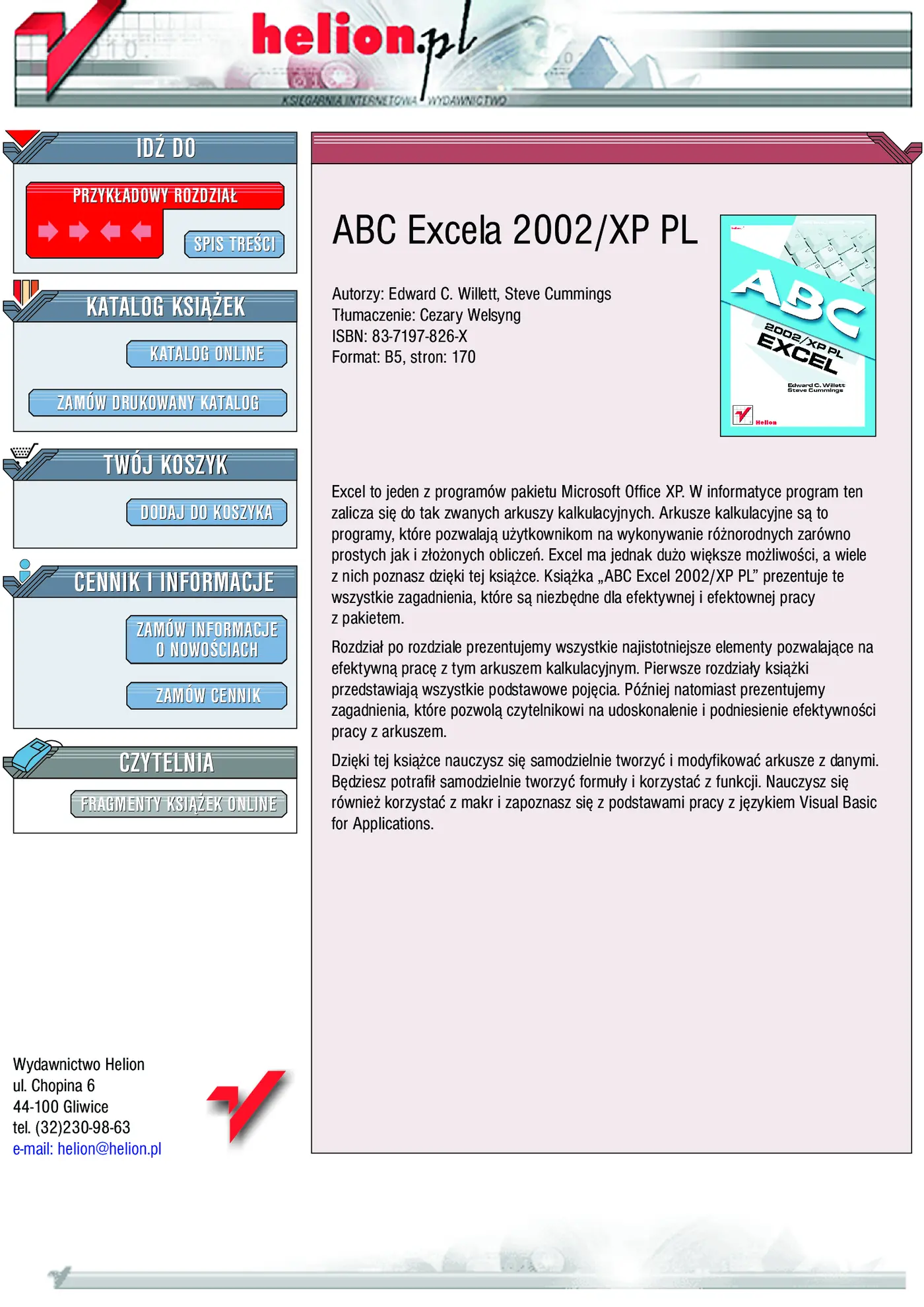 Fragment „ABC Excela 2002/XP PL” — strona 1 z 21