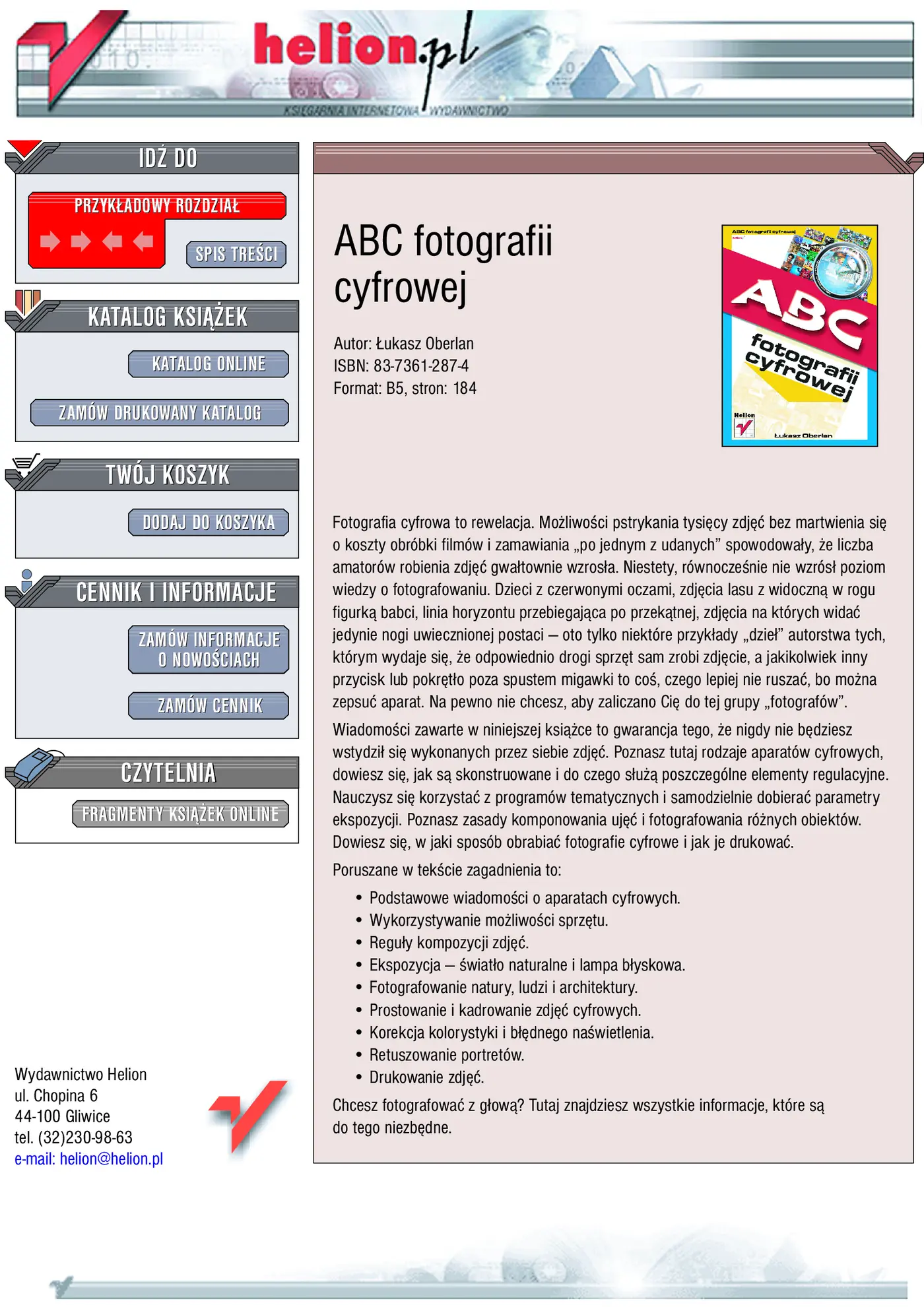 Fragment „ABC fotografii cyfrowej” — strona 1 z 11