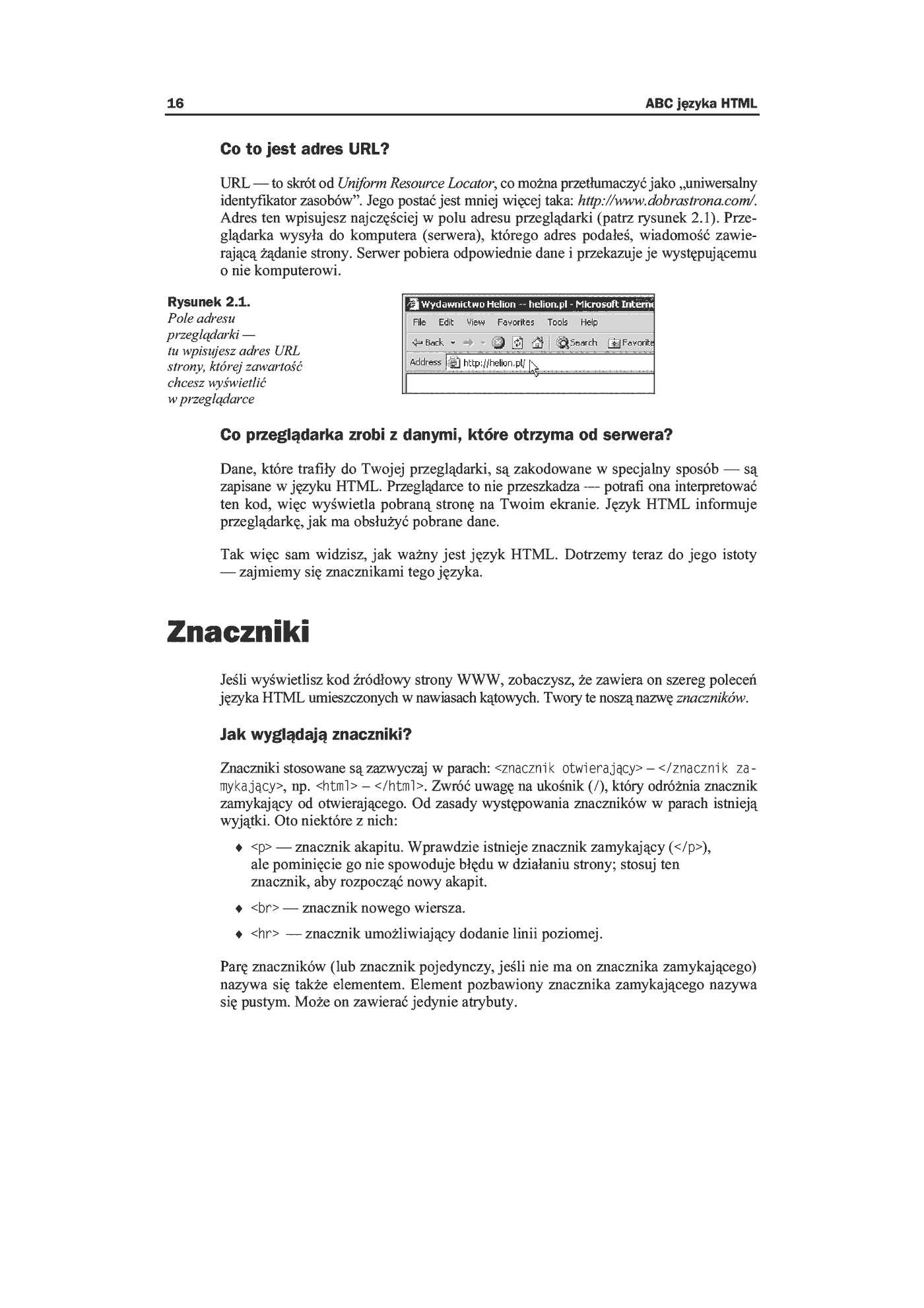 Fragment „ABC języka HTML” — strona 5 z 11