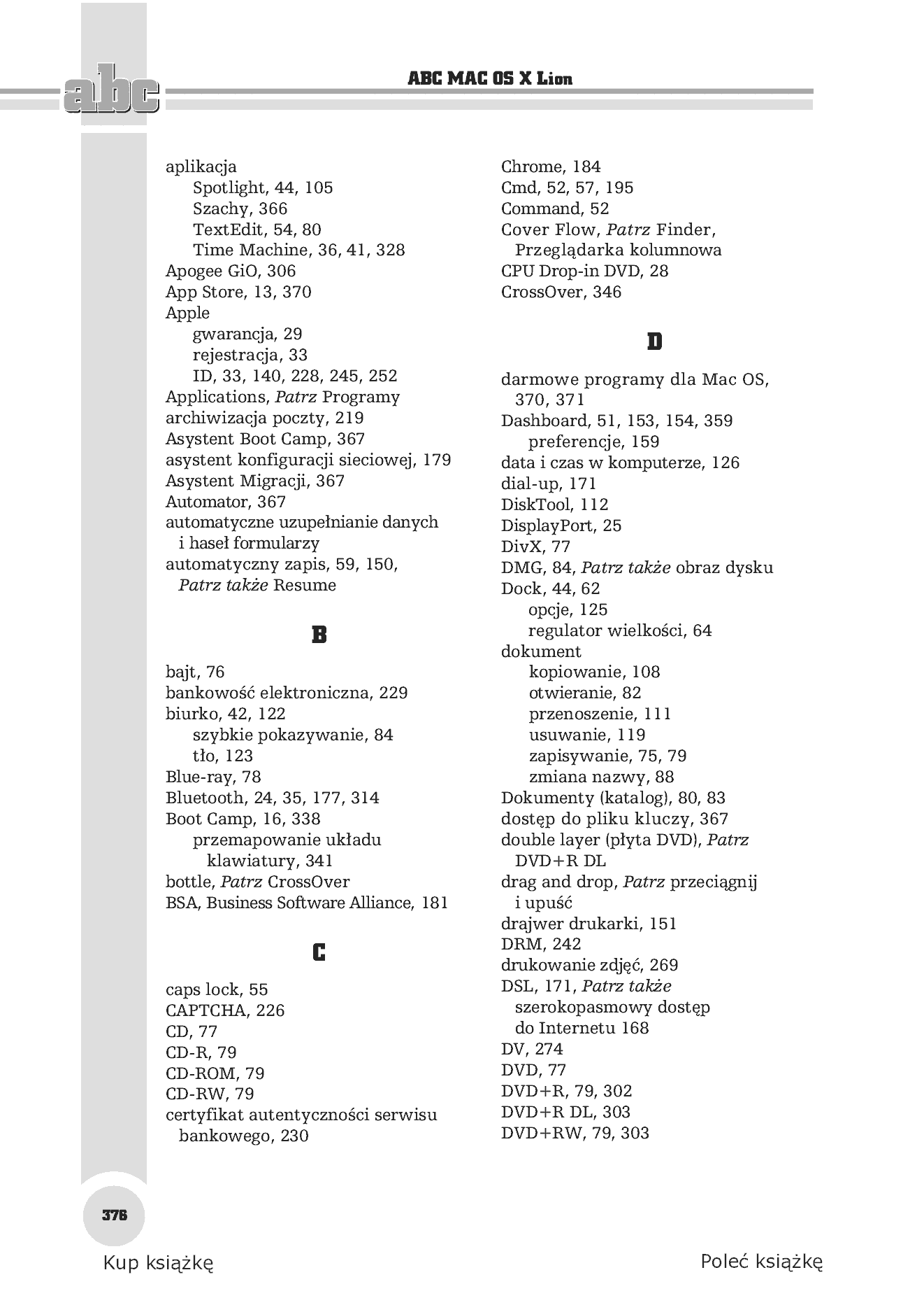 Fragment „ABC MAC OS X Lion” — strona 26 z 34